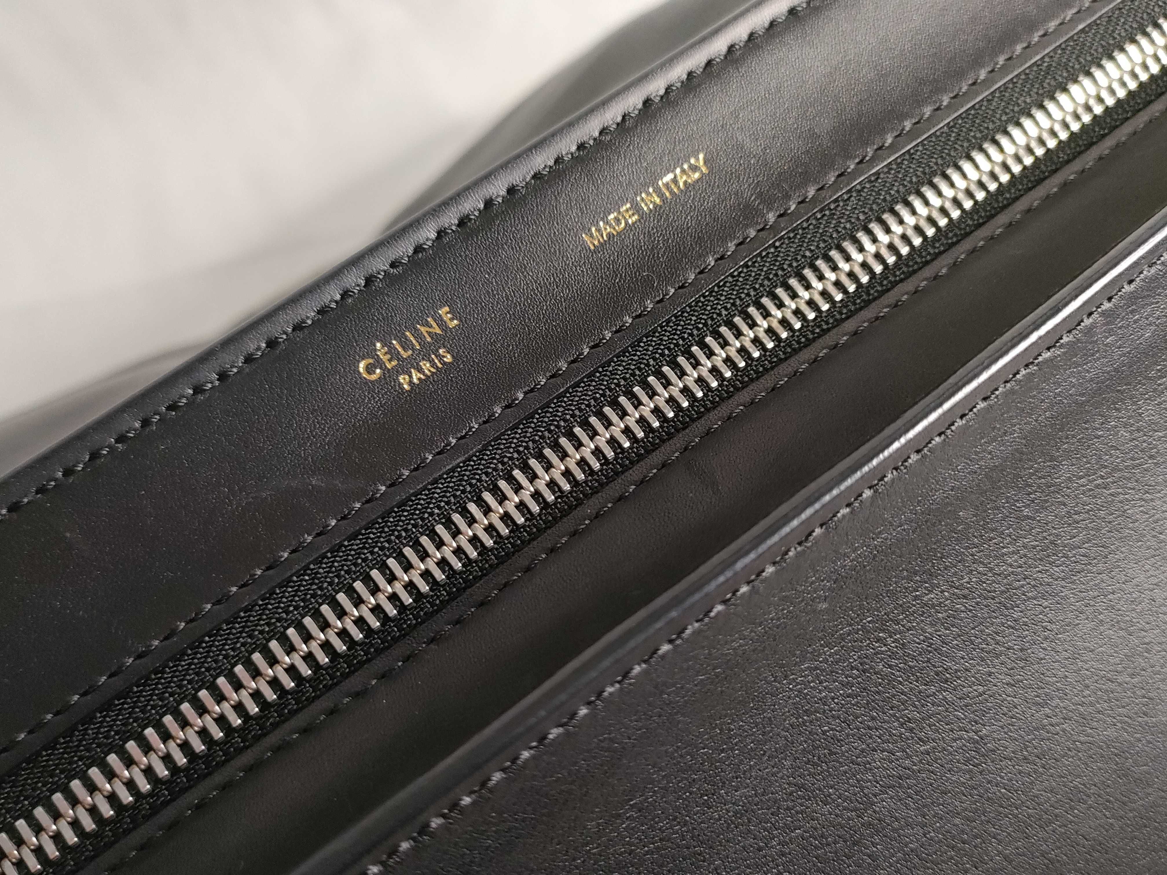 Calf Hair x Leather Tote Bag — view 10