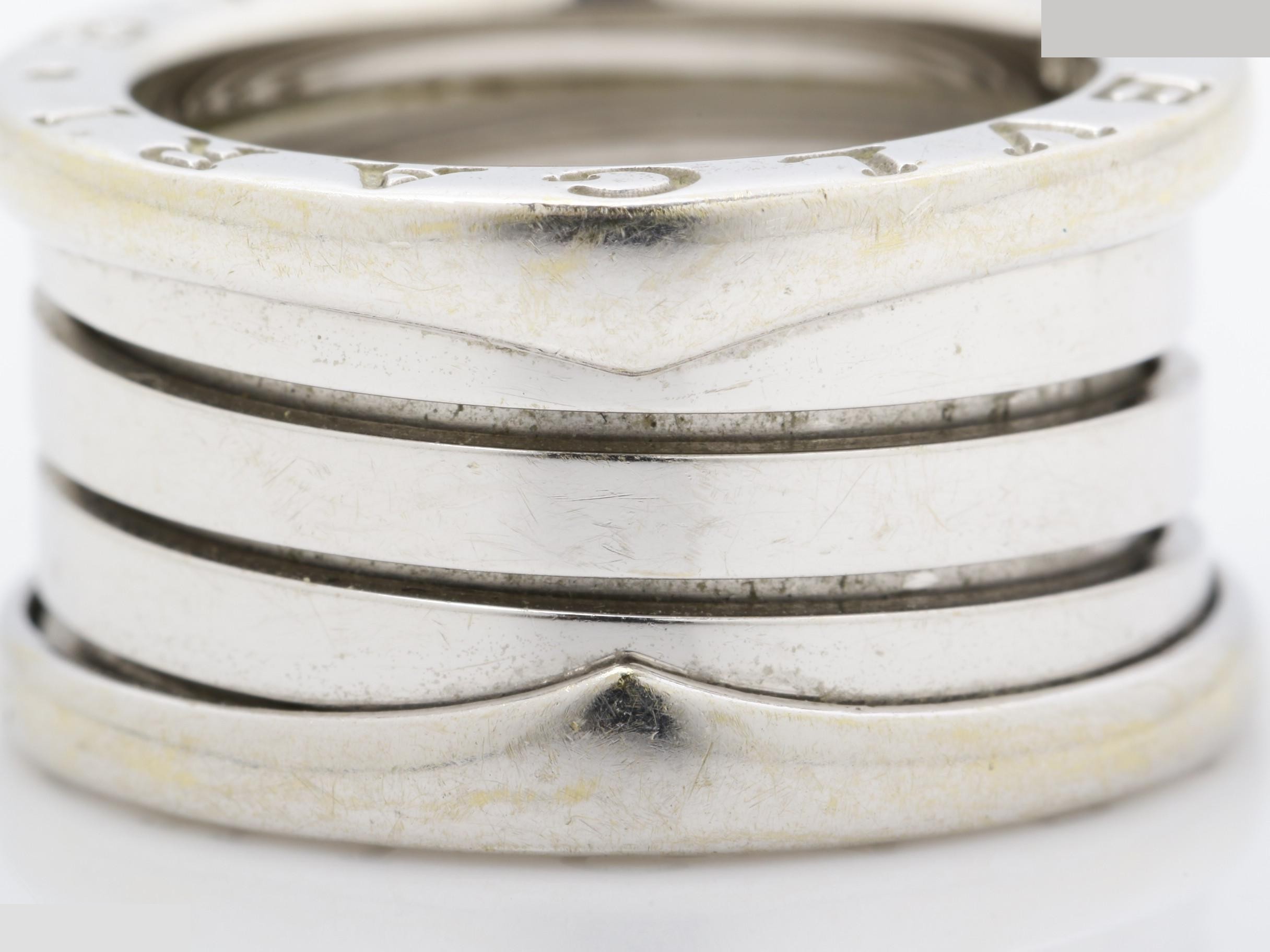 B.zero1 ring, 9.5g, size 48, case included, 750WG. — view 2