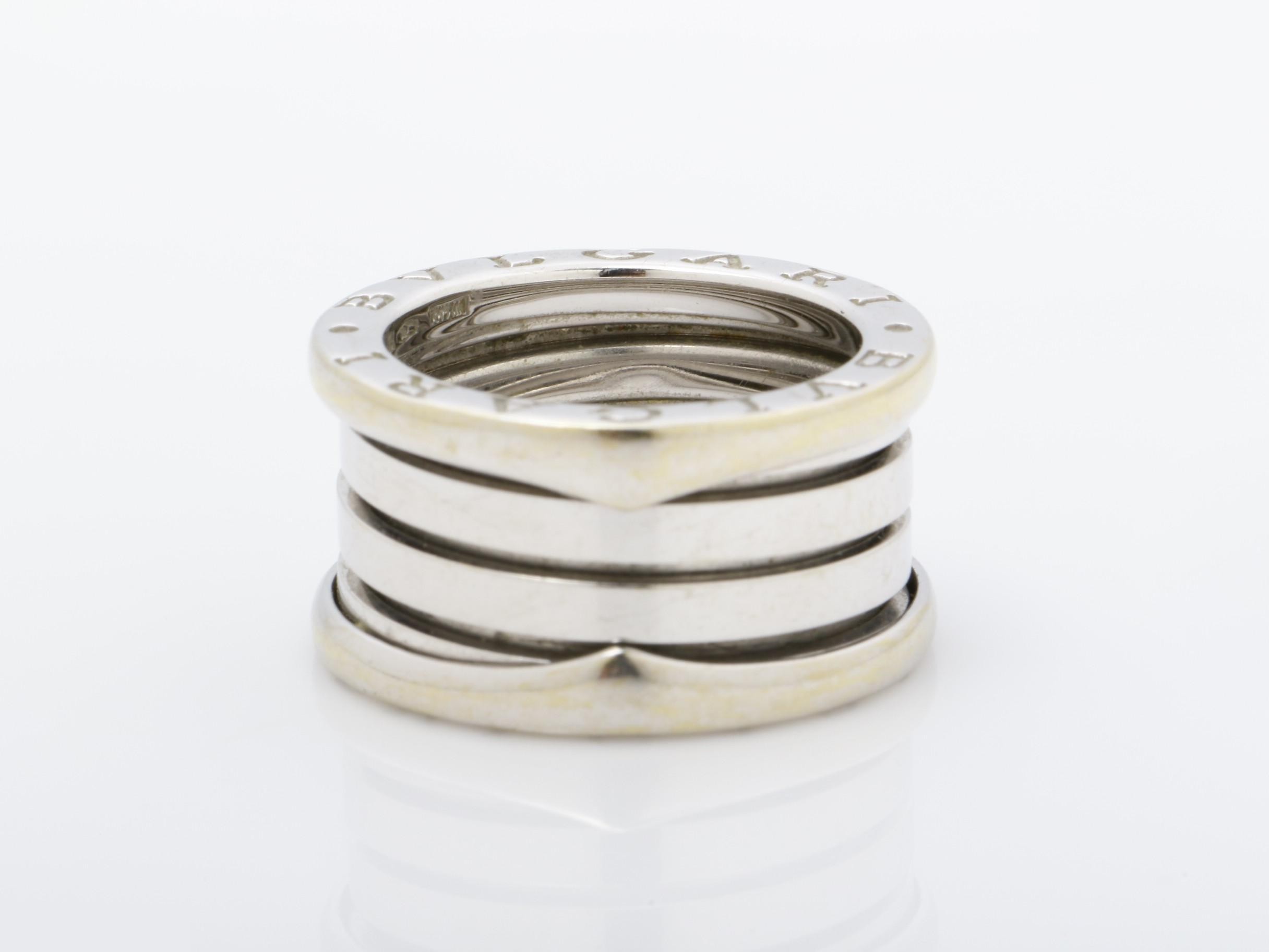 B.zero1 ring, 9.5g, size 48, case included, 750WG. — view 4