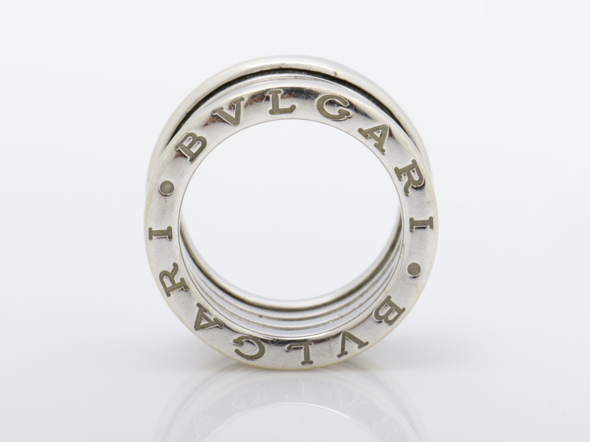 B.zero1 ring, 9.5g, size 48, case included, 750WG. — view 5