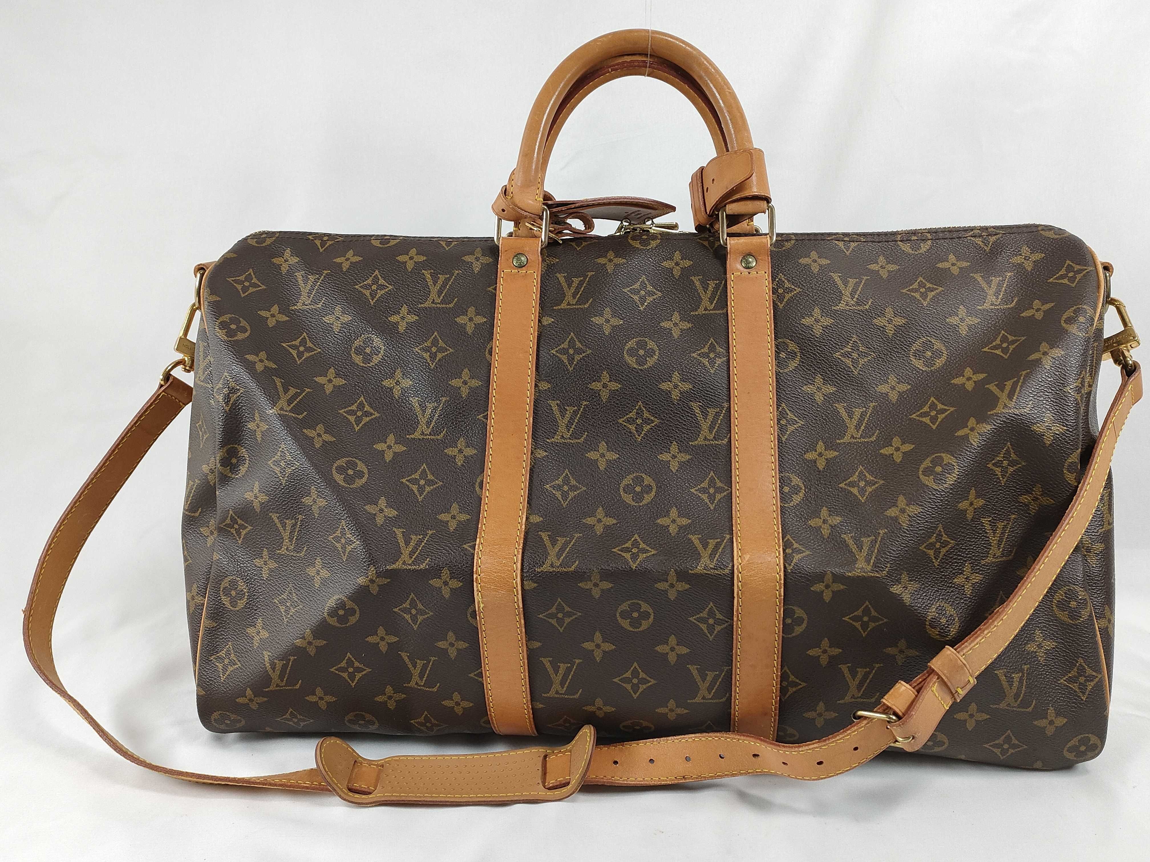 Monogram Keepall 50 M41426 Boston Bag