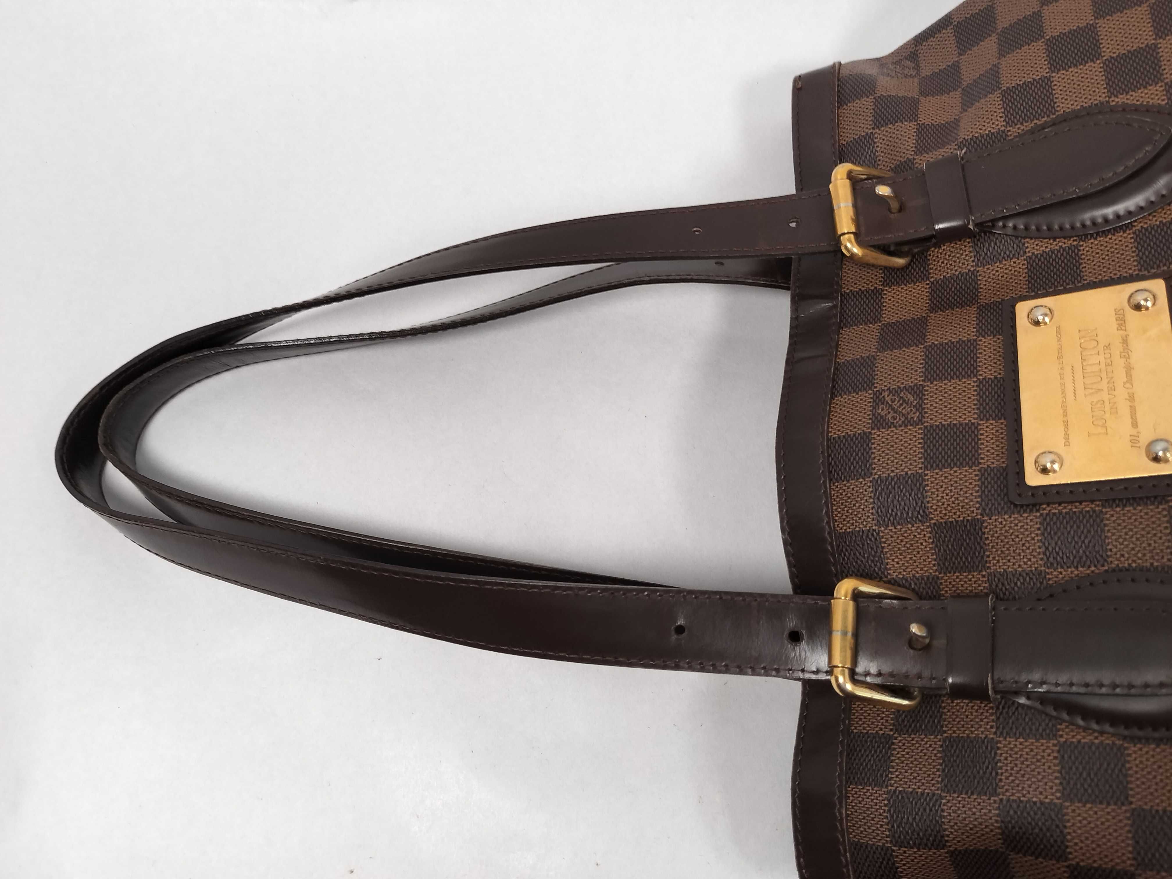 Damier Vuitton Hampstead MM Tote Bag — view 3