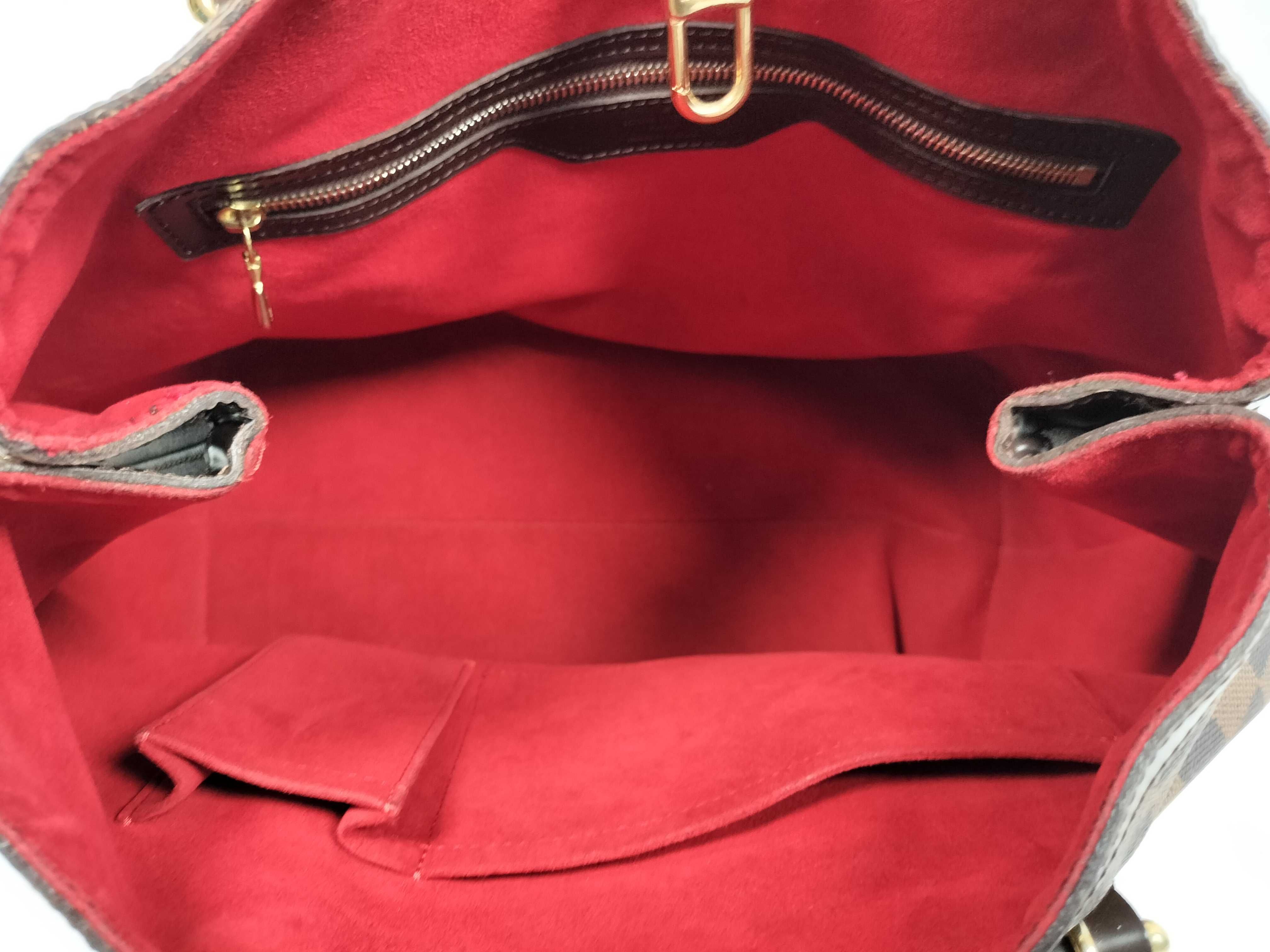 Damier Vuitton Hampstead MM Tote Bag — view 9