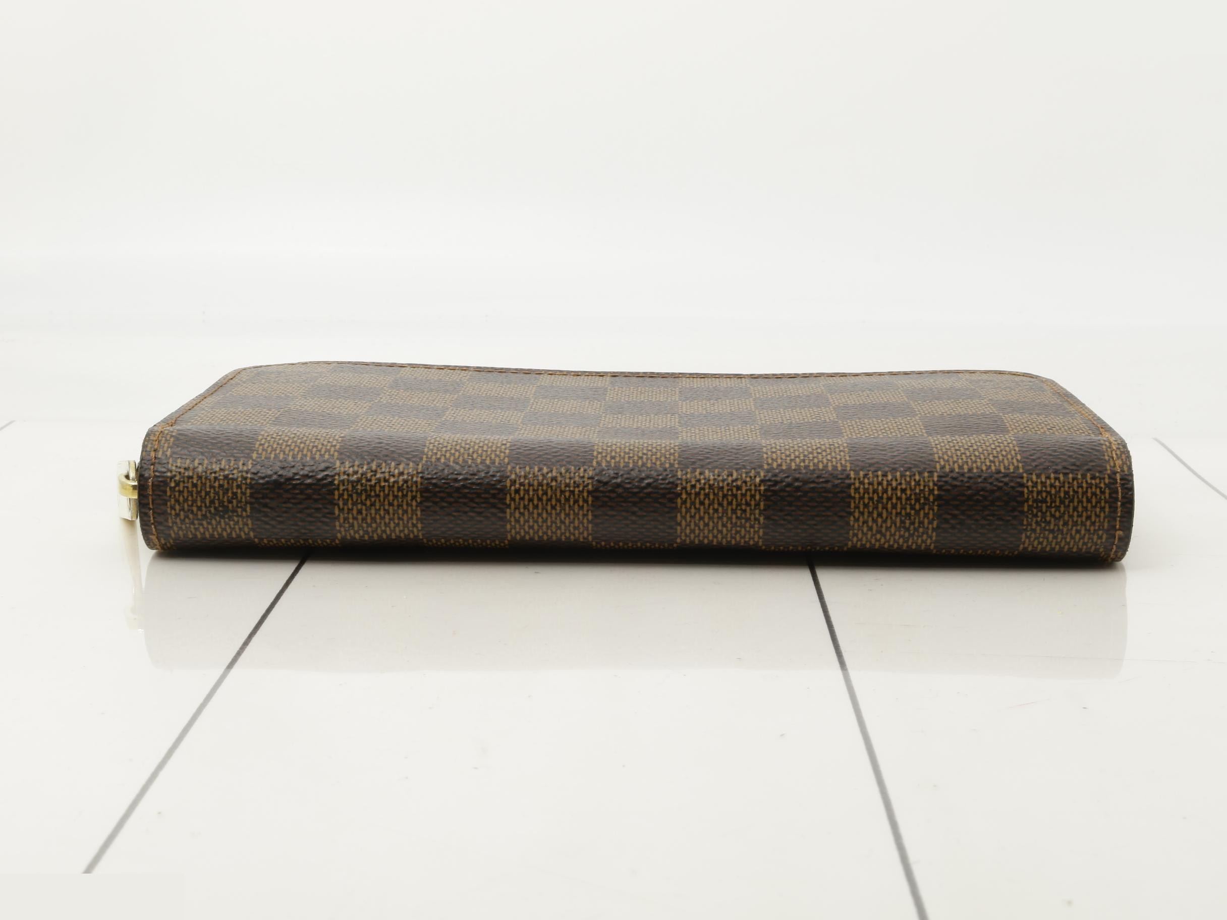 Zippy Wallet Rose Ballerine Damier — view 3