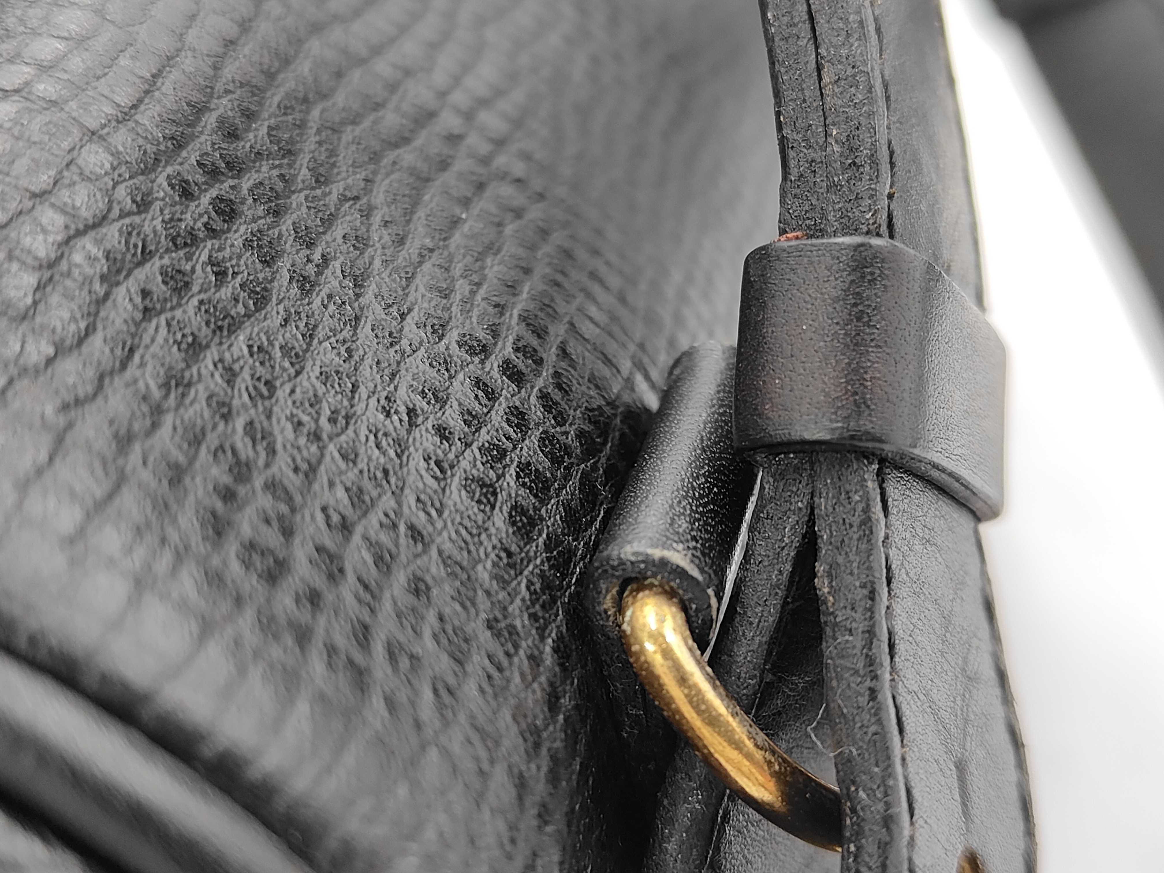 Oval Hardware All Leather Bag Backpack Rucksack — view 6