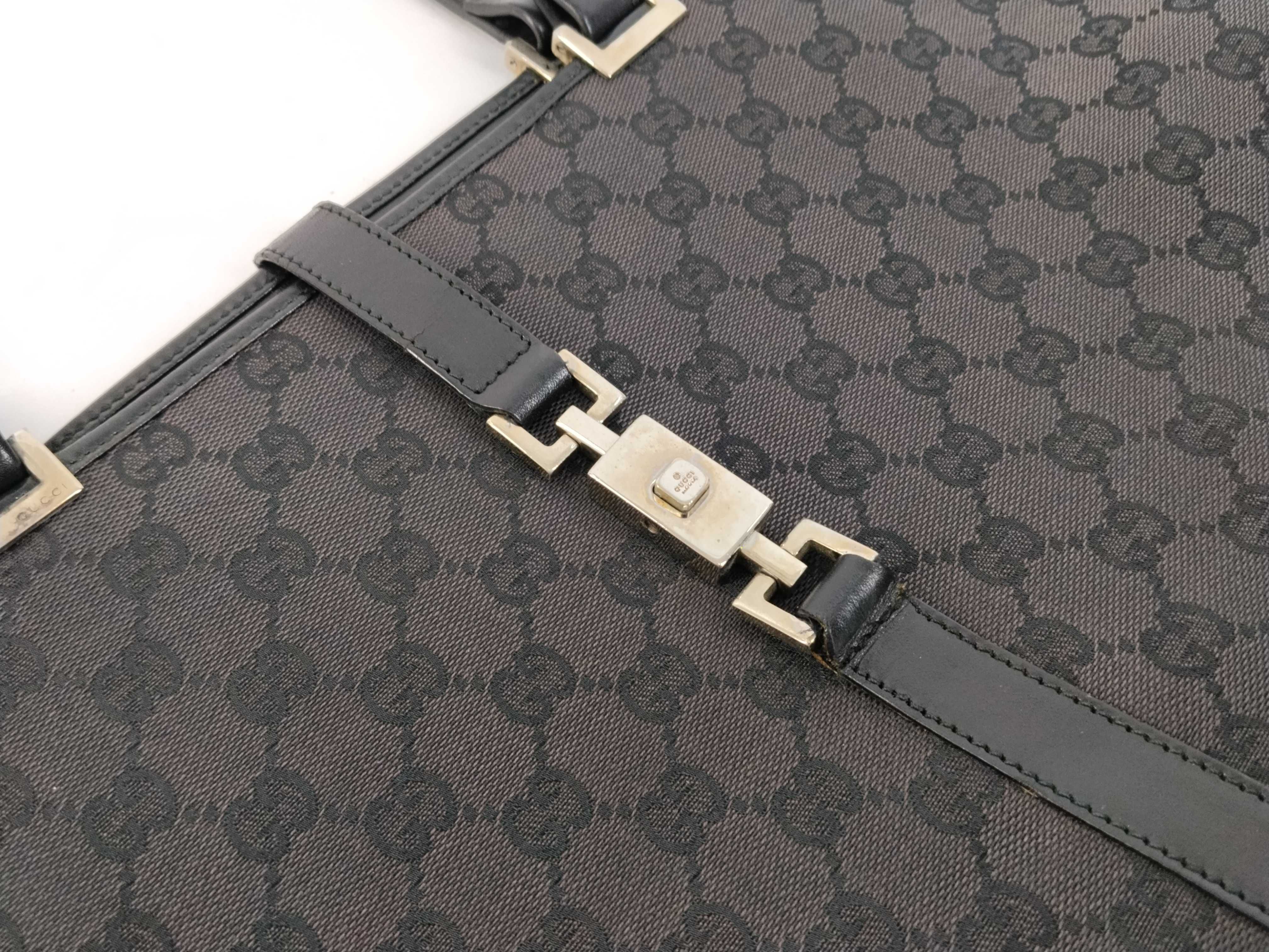 GG Canvas Shoulder Tote Jackie Tote Bag — view 8
