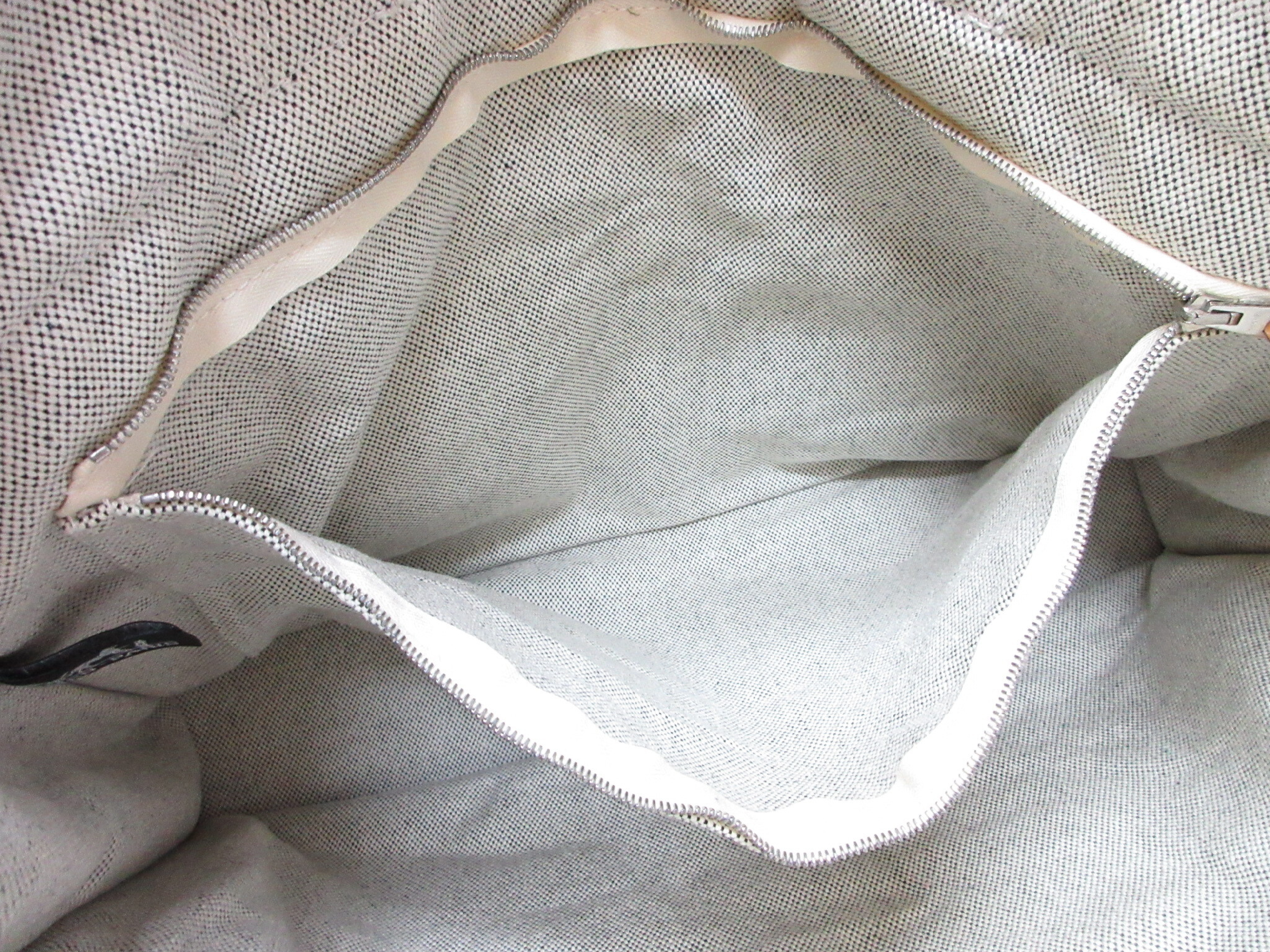 New Fourre-Tout MM Hand Tote Bag, Canvas, Gray — view 10