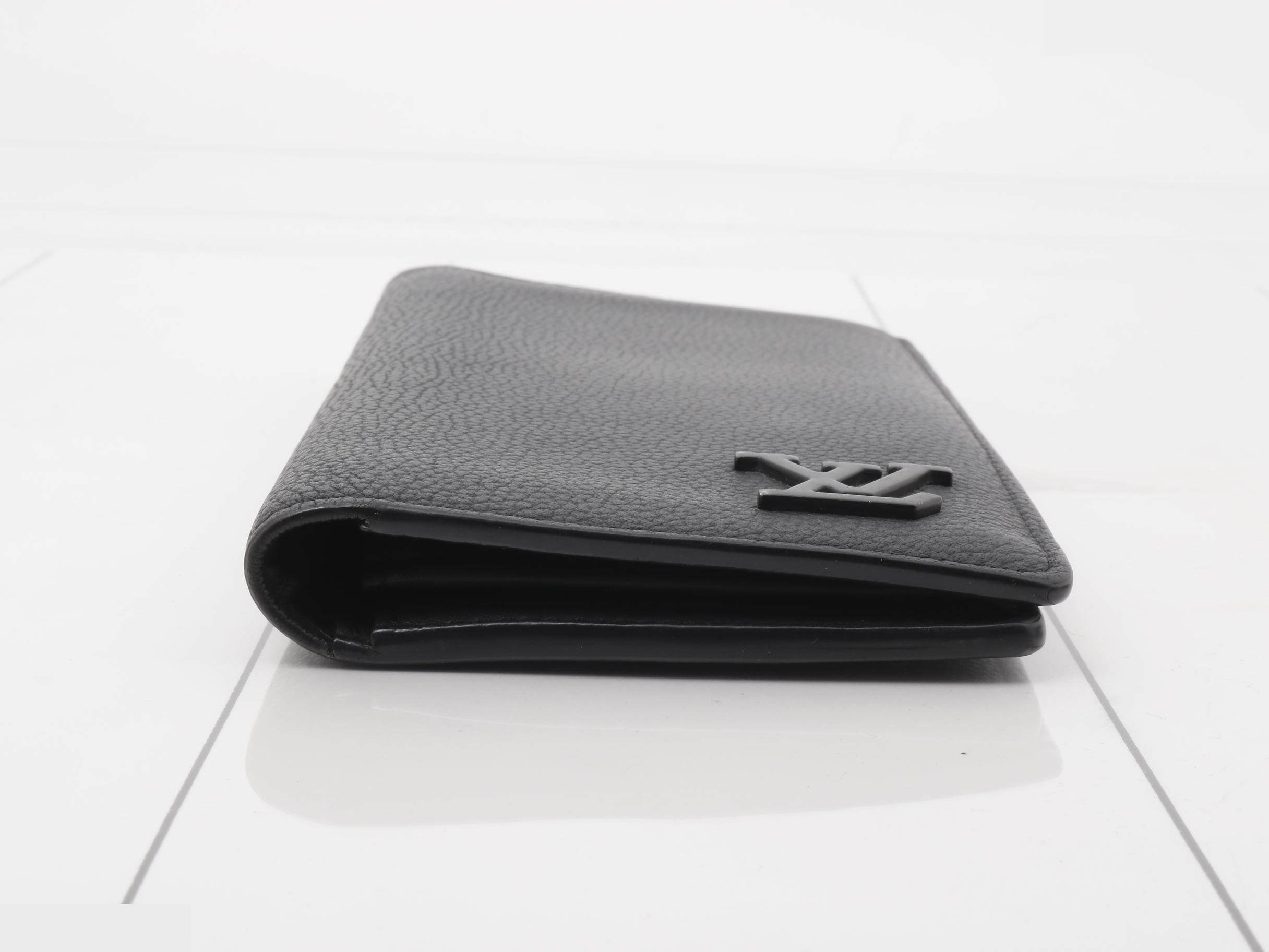 Aloegram Portefeuille Brazza NM Noir IC Chip — view 3
