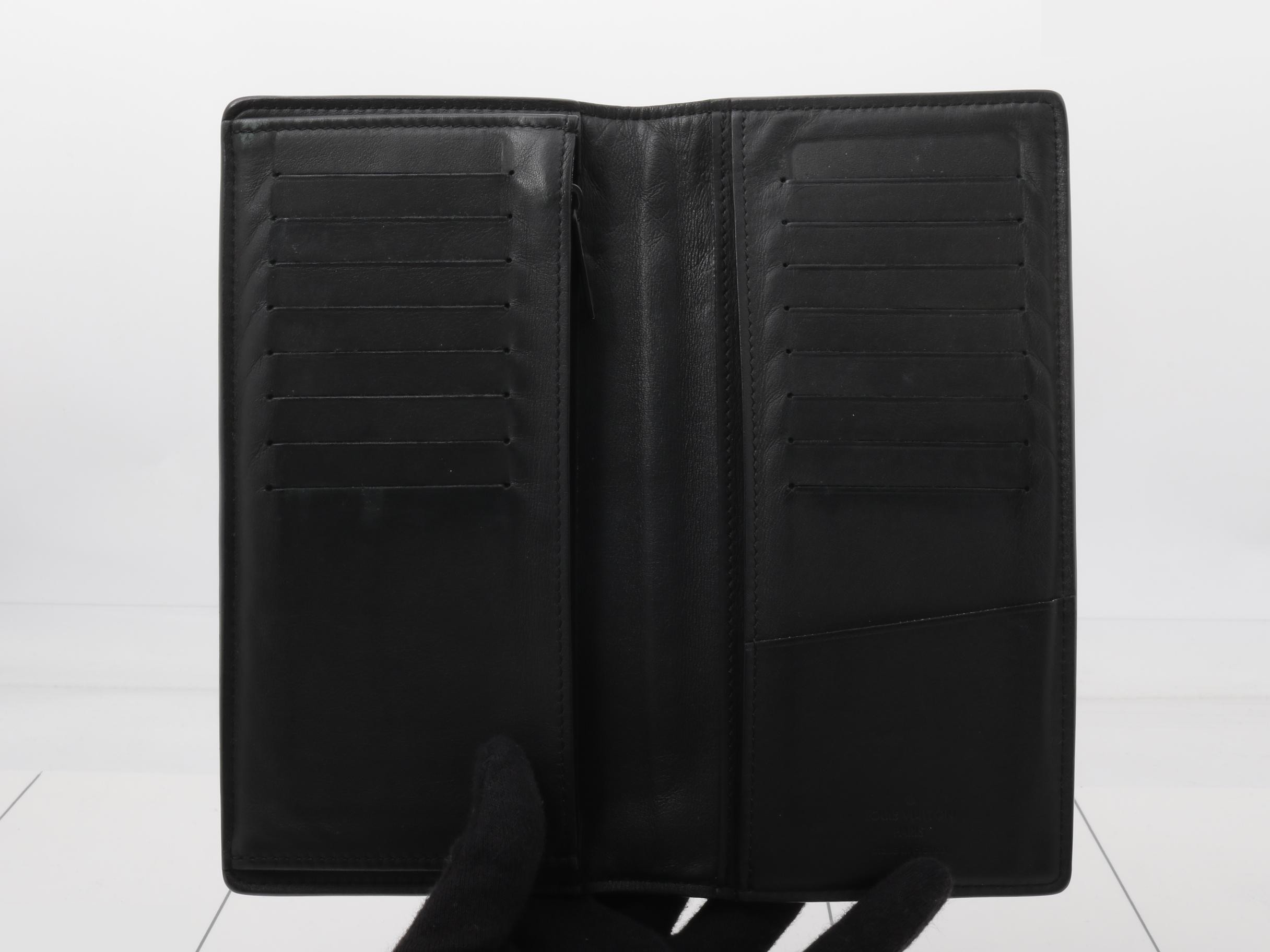 Aloegram Portefeuille Brazza NM Noir IC Chip — view 4