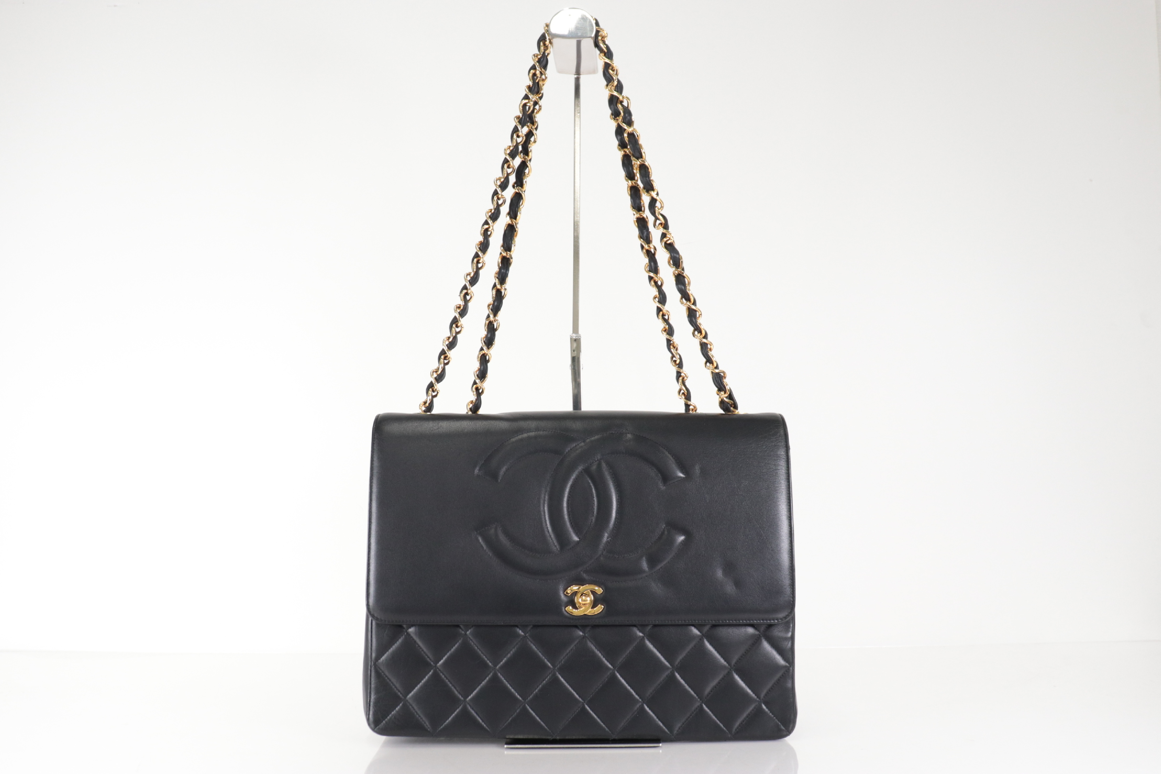 Large Coco Lamb Chain Shoulder Bag (Series 2) — view 2