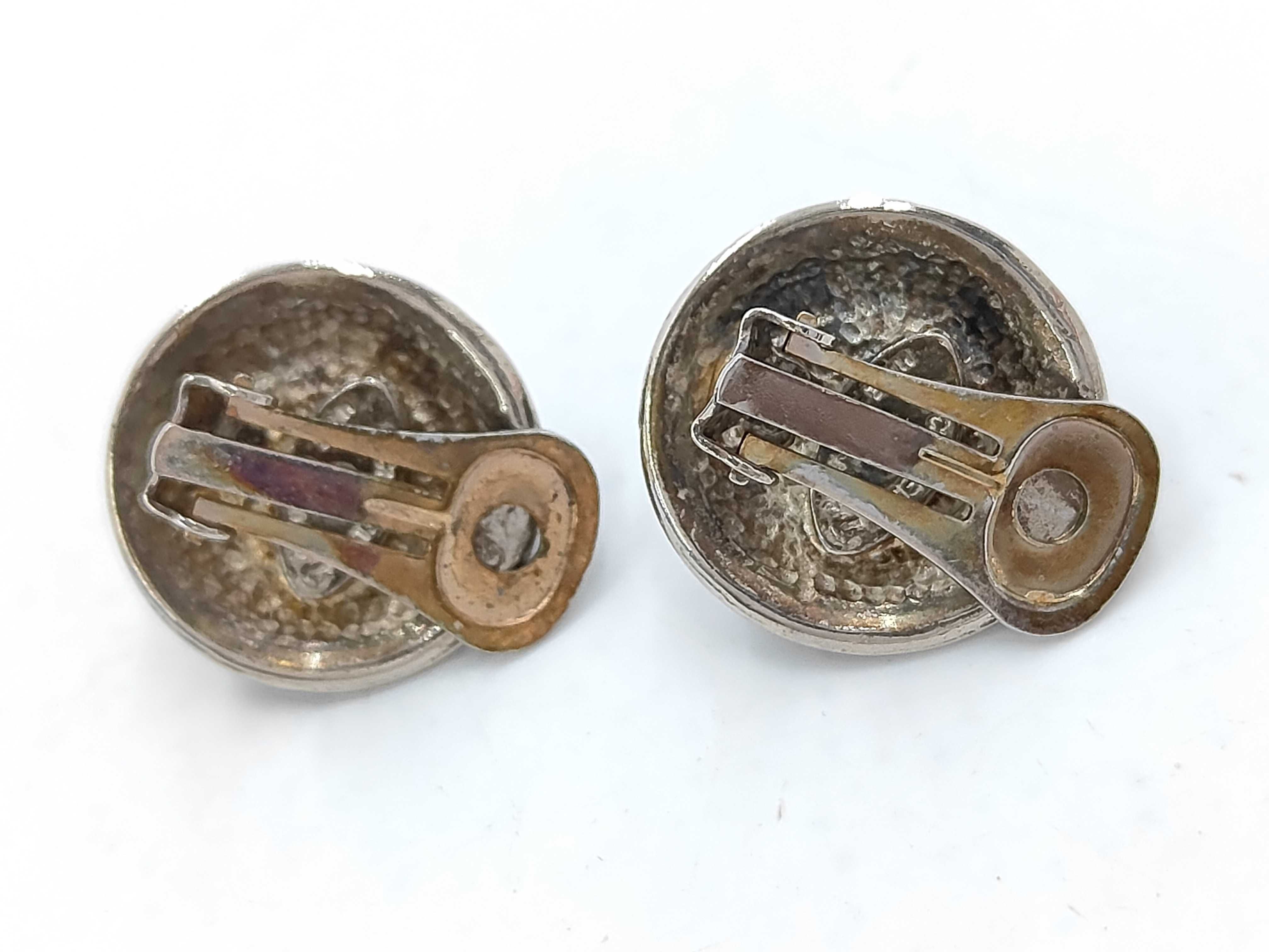 pearl earrings — view 2