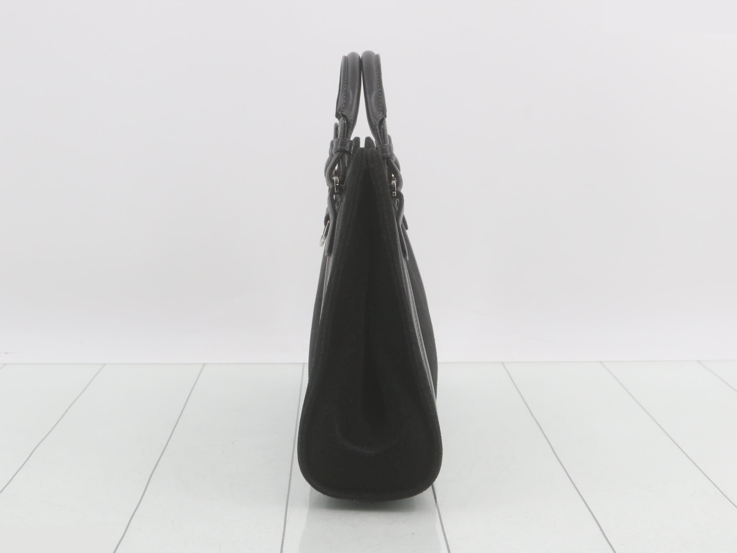 Anagram suede handbag — view 3