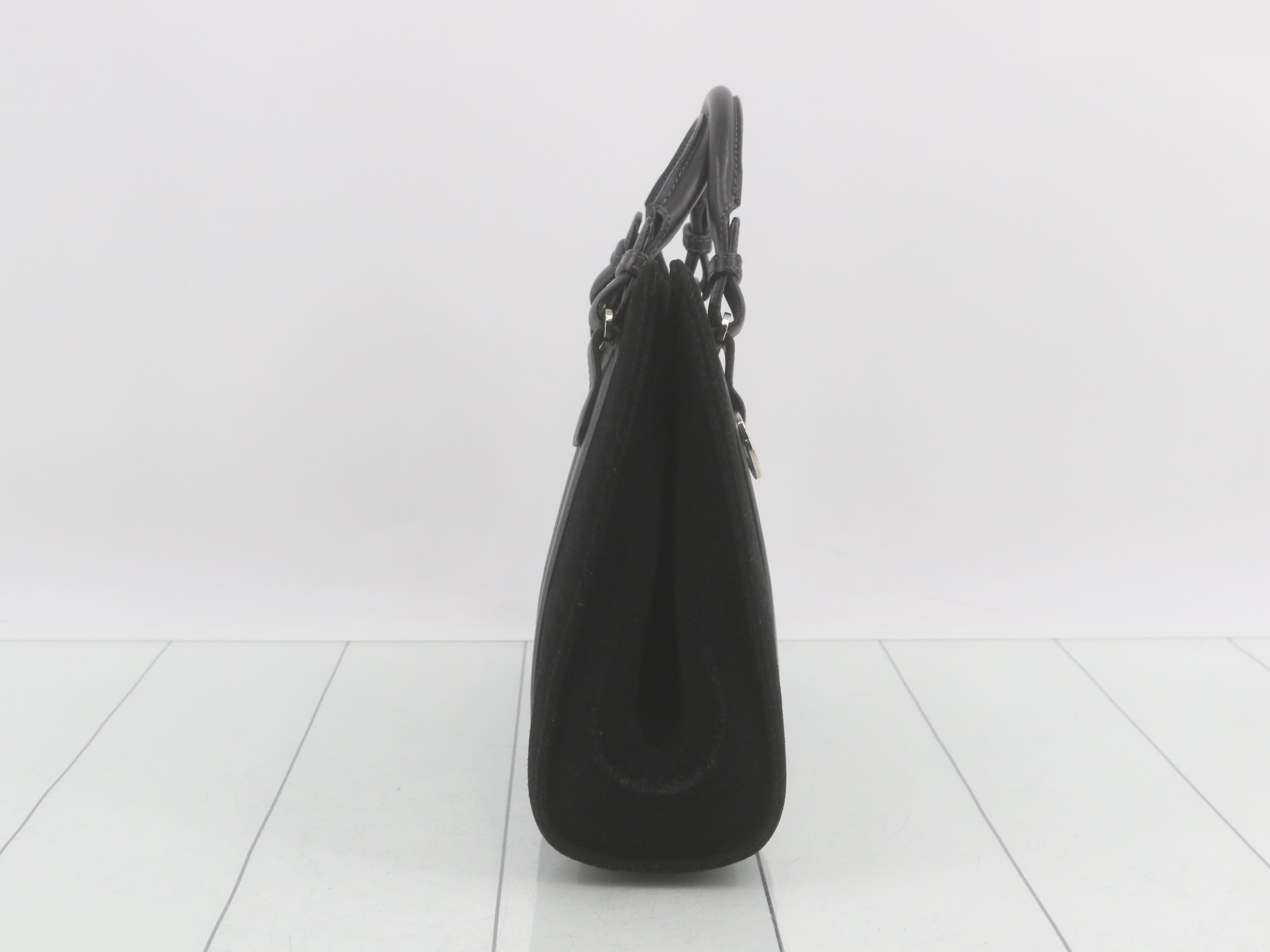 Anagram suede handbag — view 4