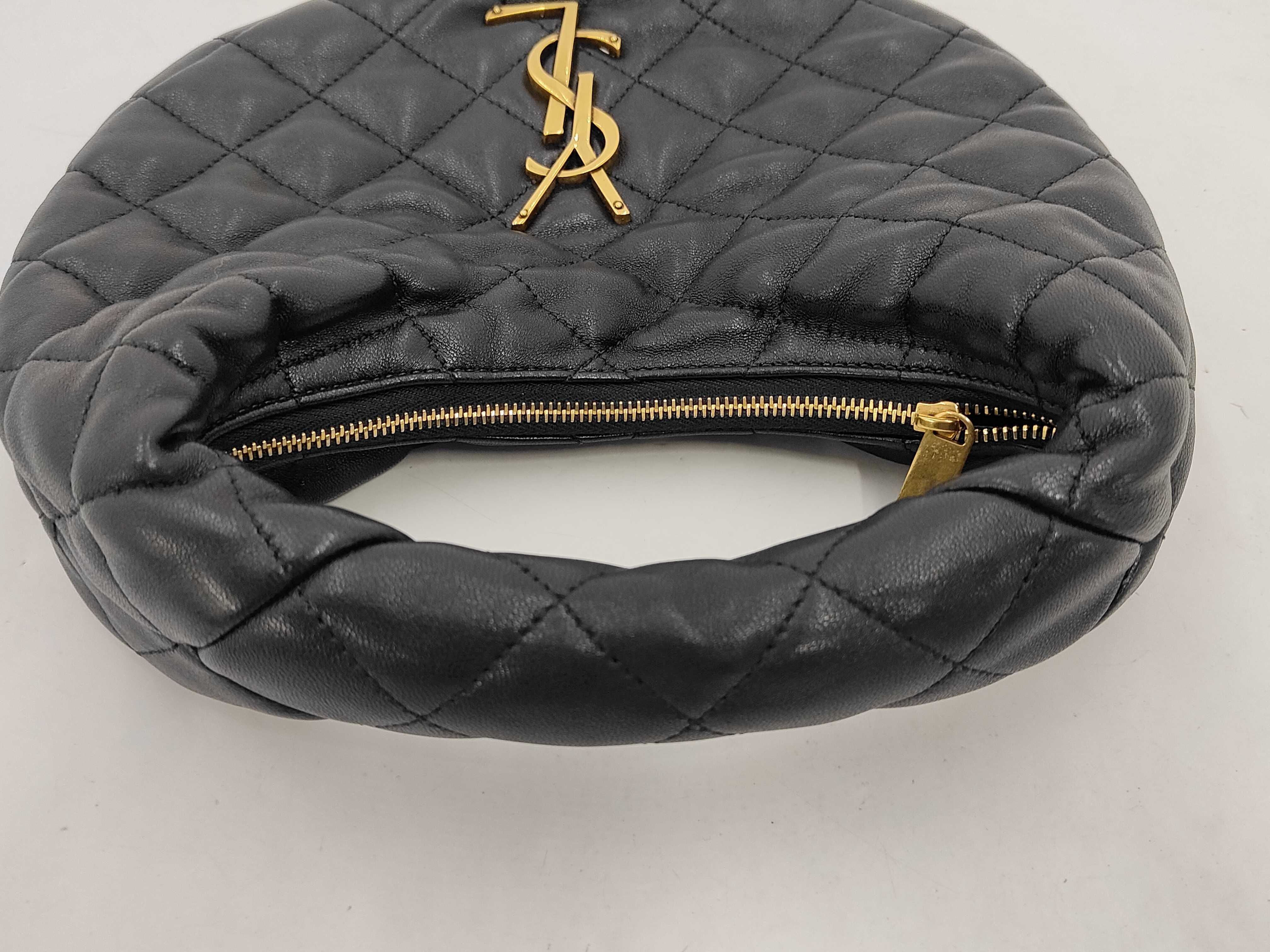 851689 Icarino Leather Black Handbag — view 5