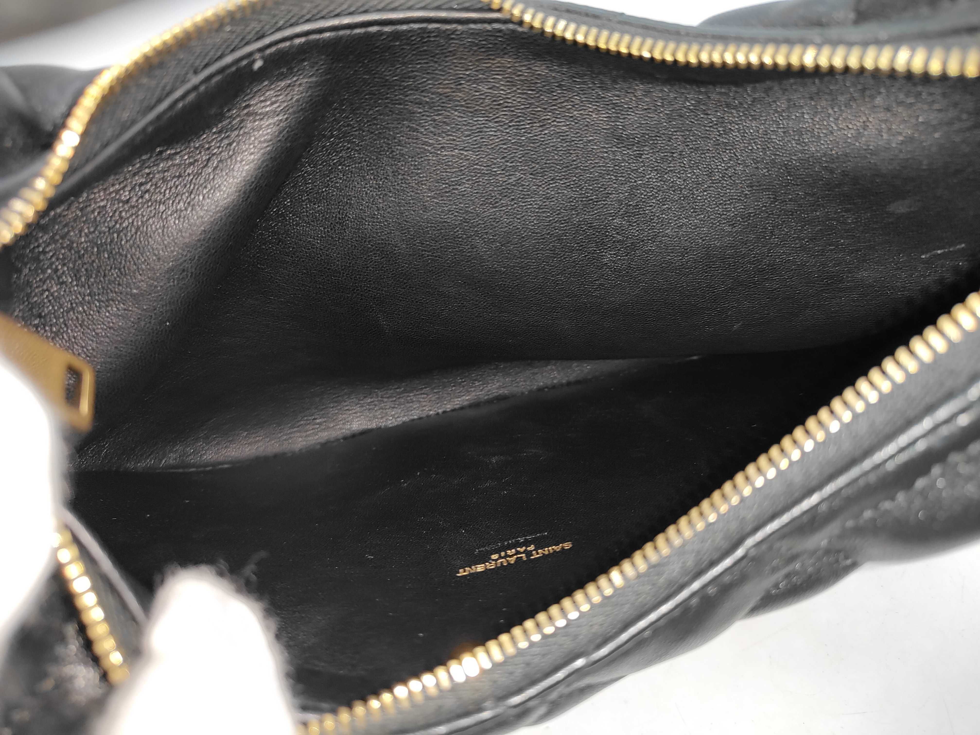 851689 Icarino Leather Black Handbag — view 8