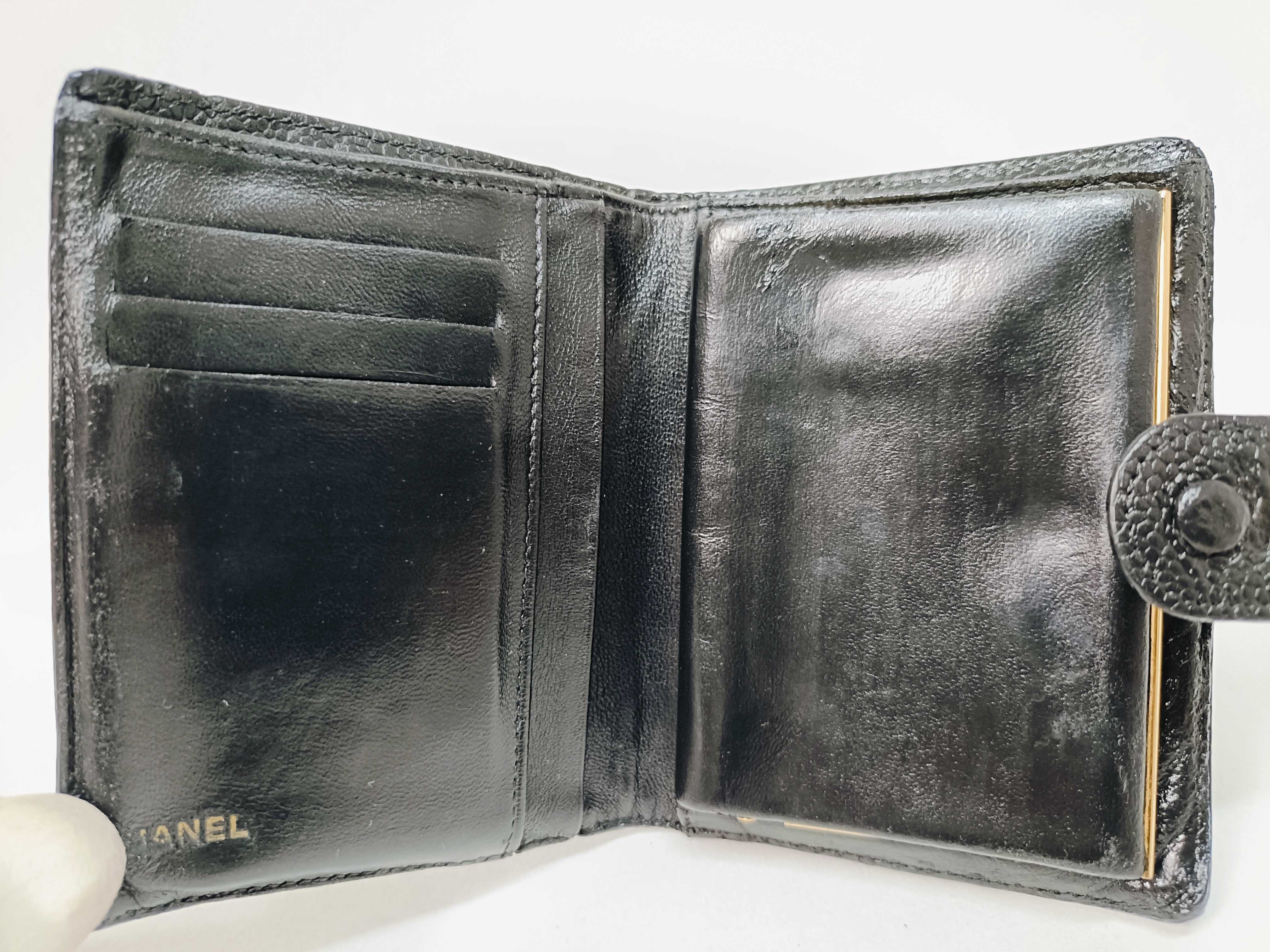 Caviar Skin Coco Wallet — view 8