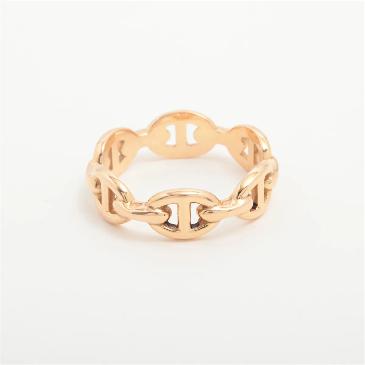 Chaine d'Ancre Enchainée Ring, 750 (PG), 3.6g, Size 52, 16G034035 — view 2