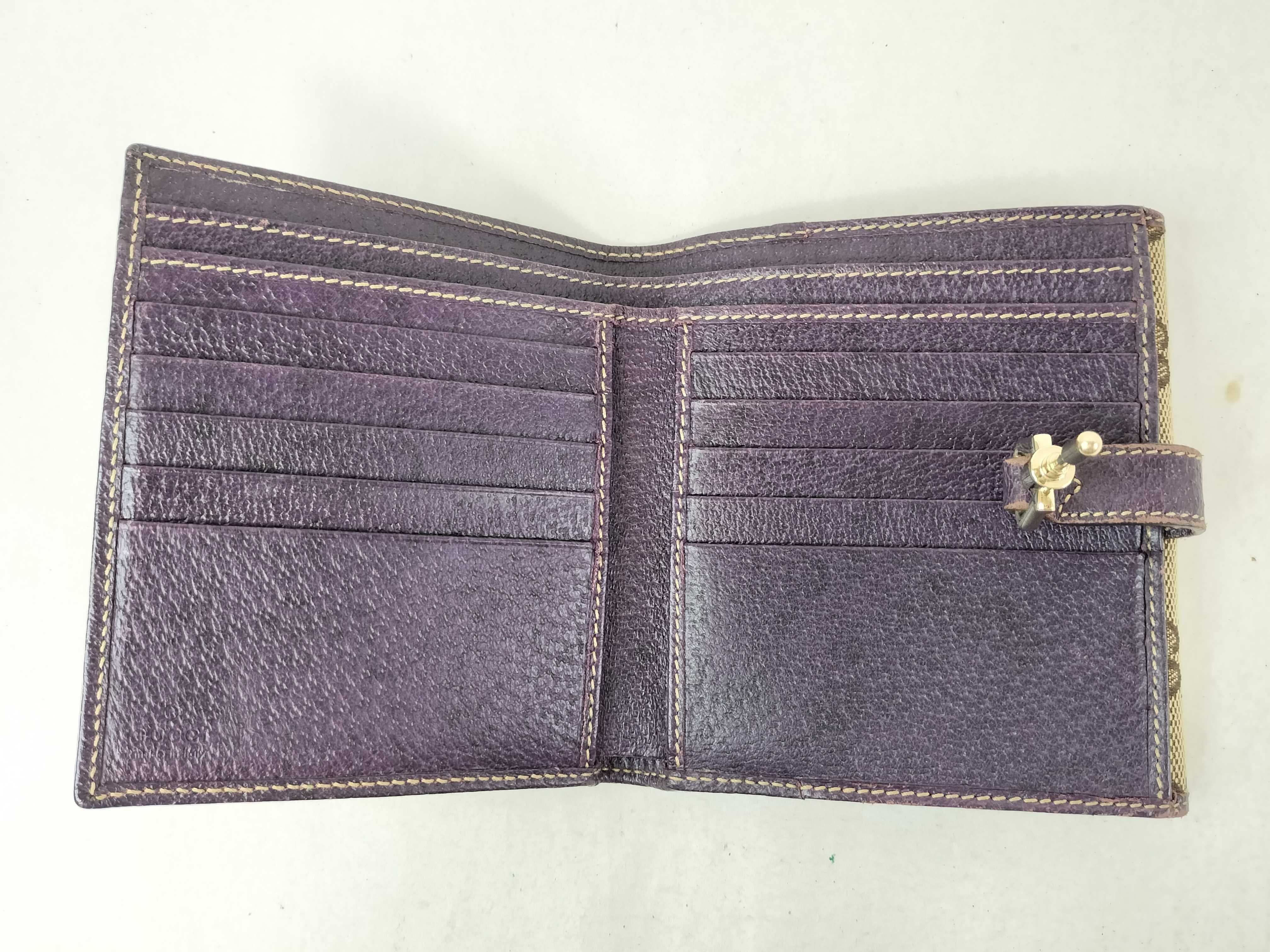 GG Canvas Jackie Folding Wallet — view 11