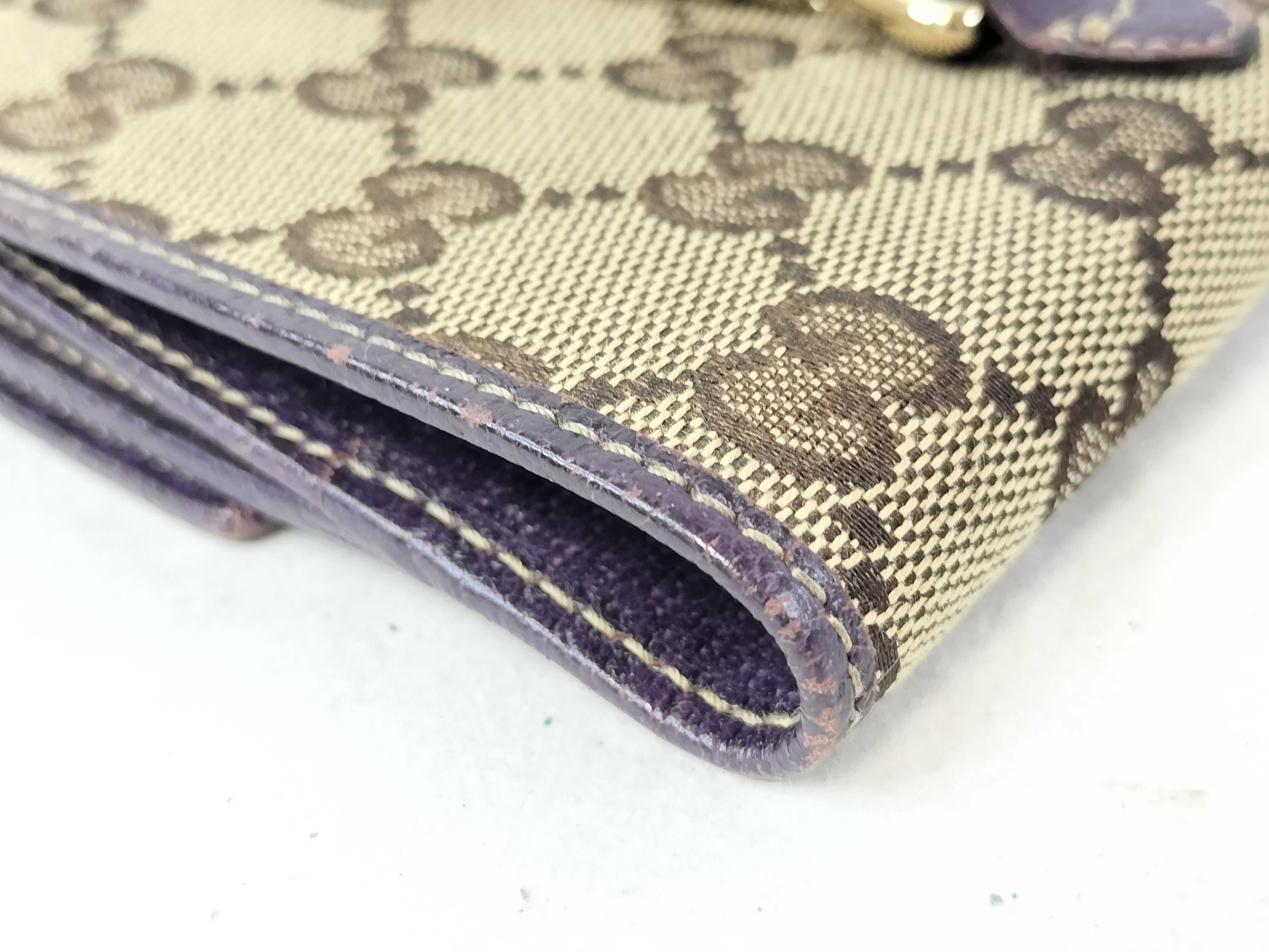 GG Canvas Jackie Folding Wallet — view 3