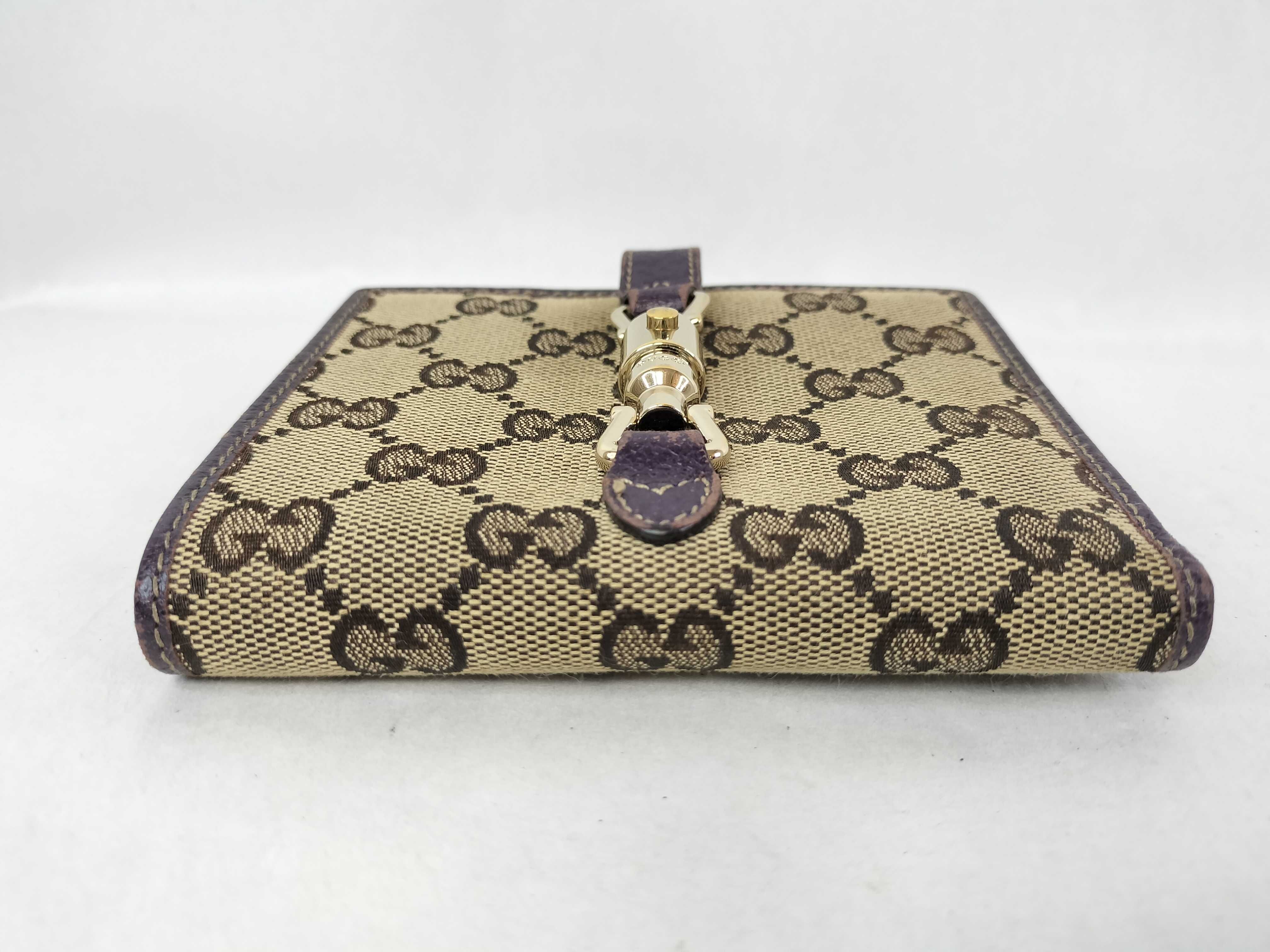 GG Canvas Jackie Folding Wallet — view 4