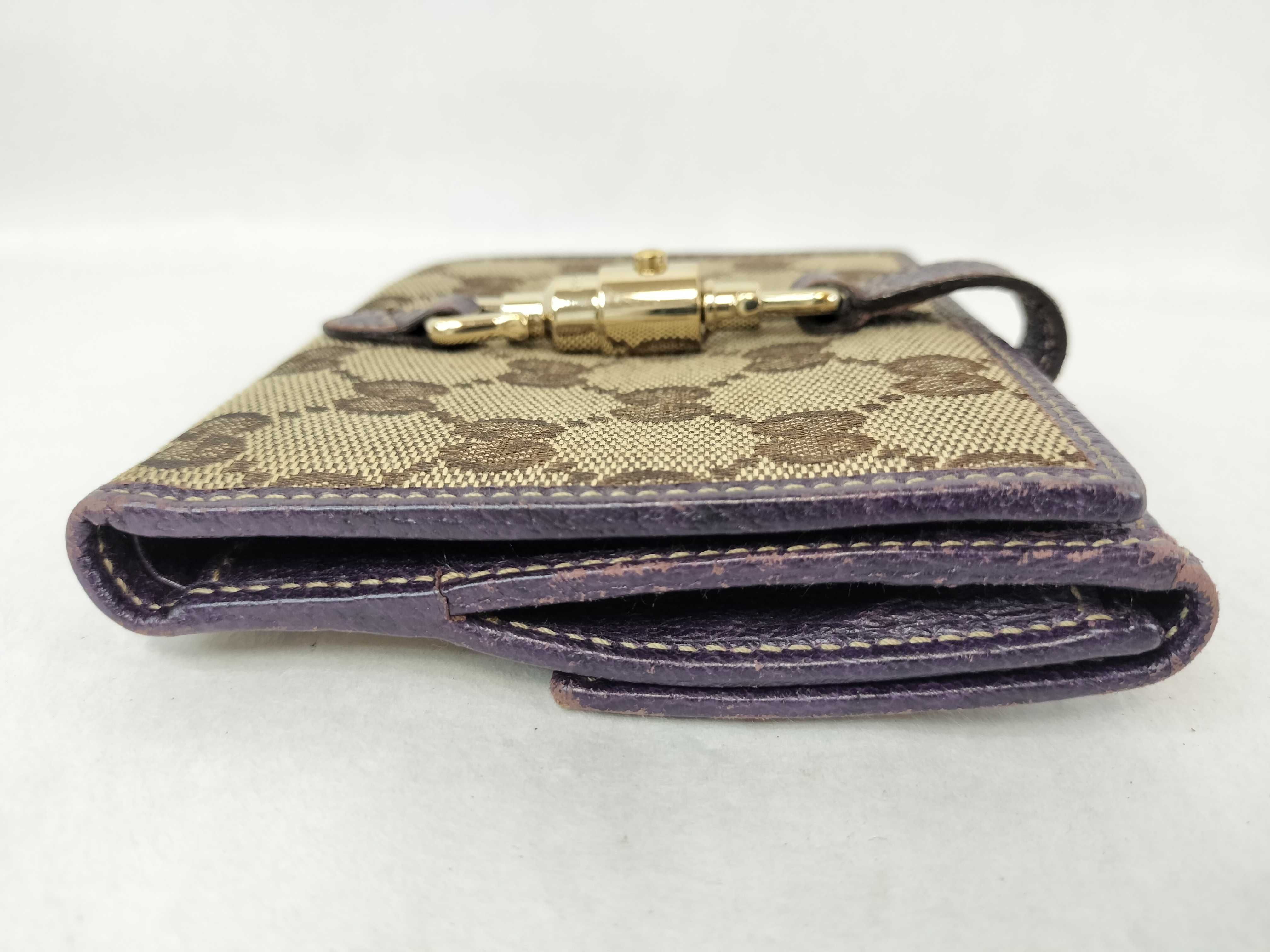 GG Canvas Jackie Folding Wallet — view 5