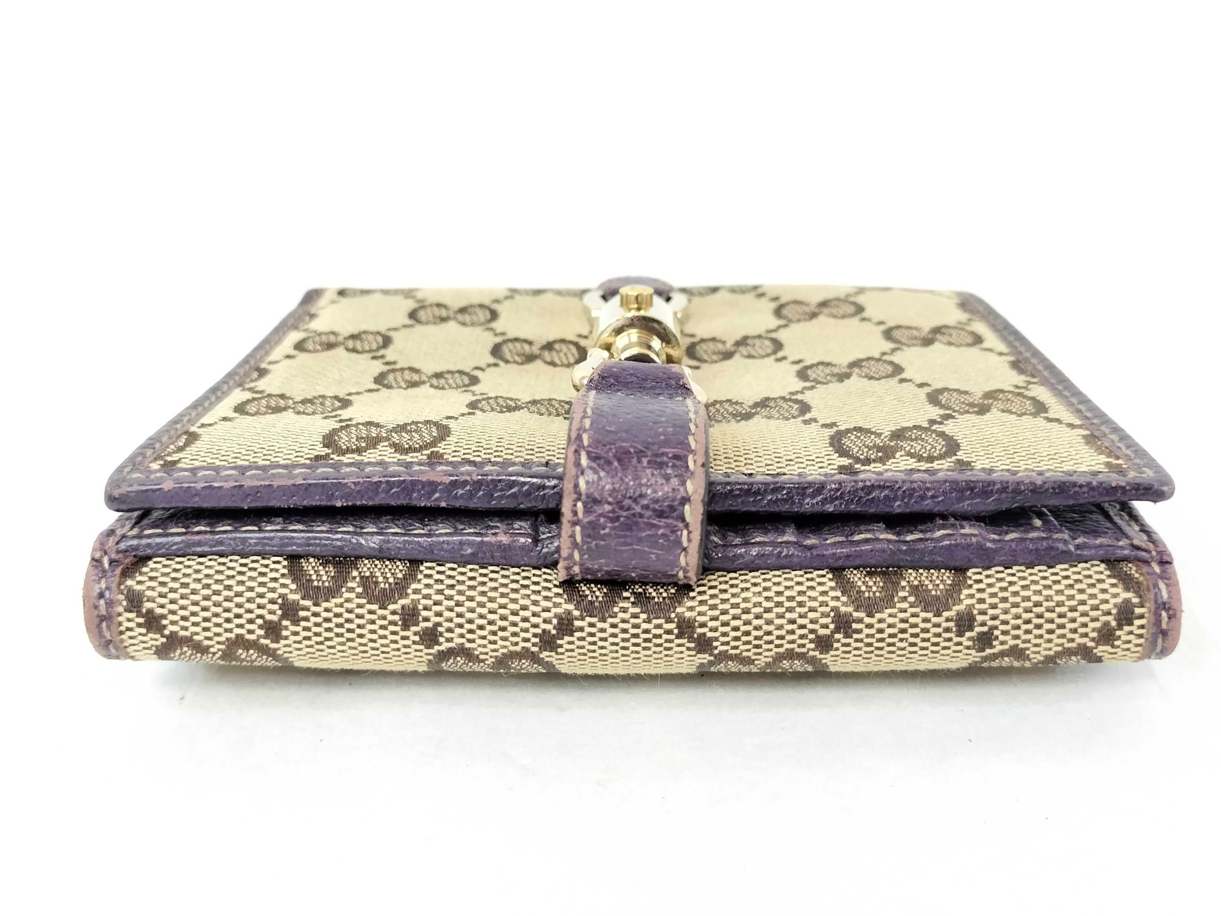 GG Canvas Jackie Folding Wallet — view 6