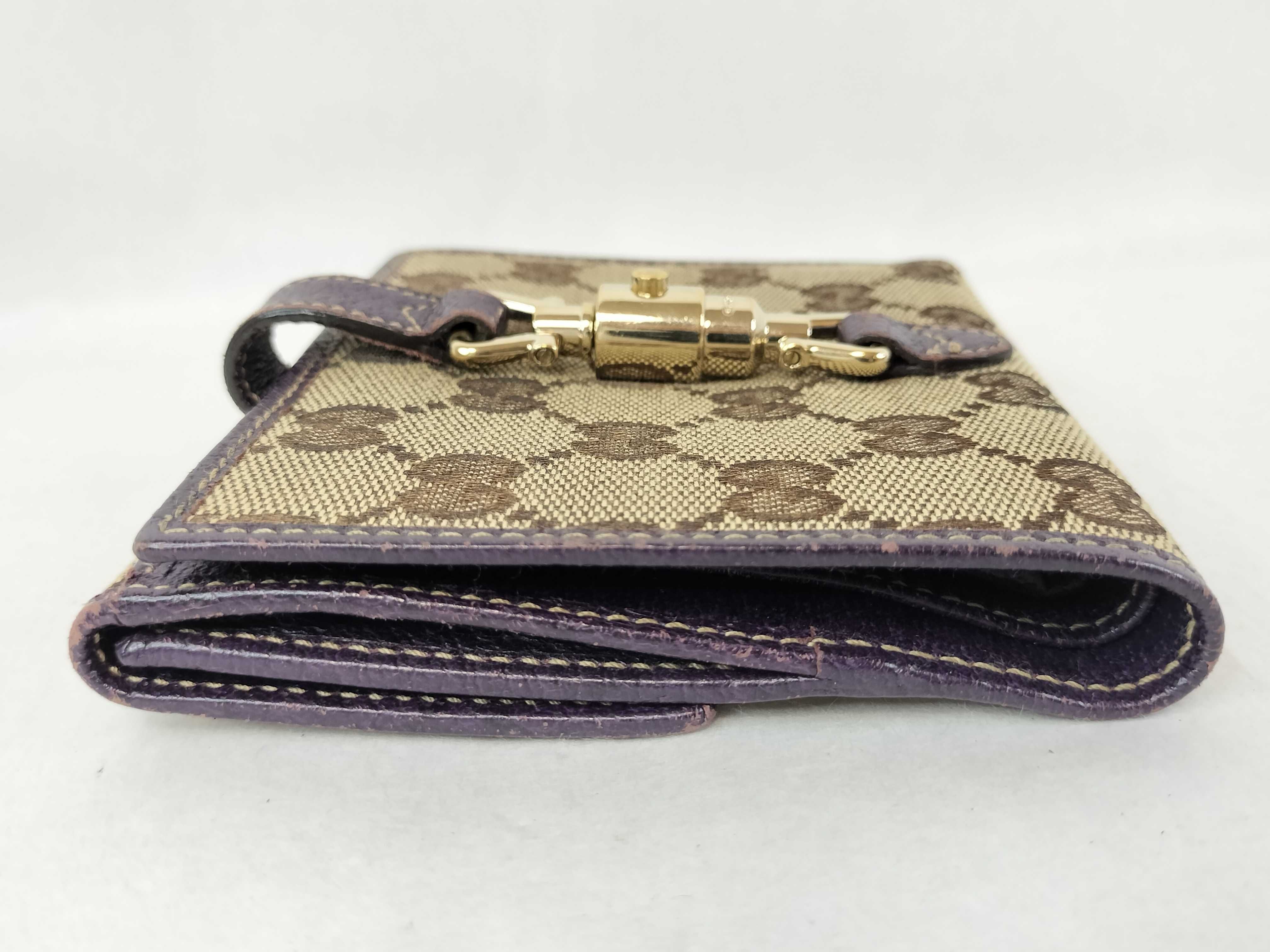GG Canvas Jackie Folding Wallet — view 7