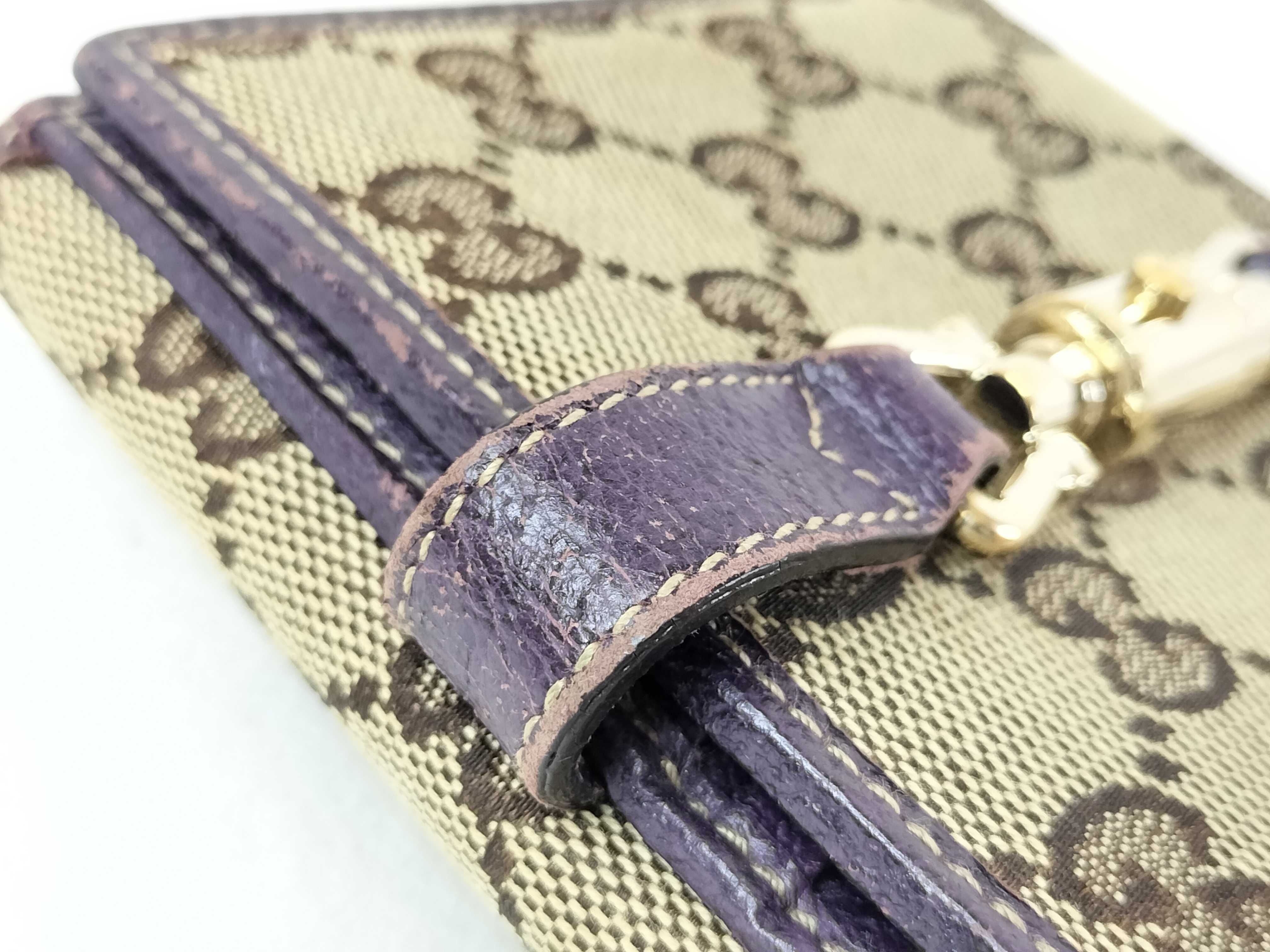 GG Canvas Jackie Folding Wallet — view 8