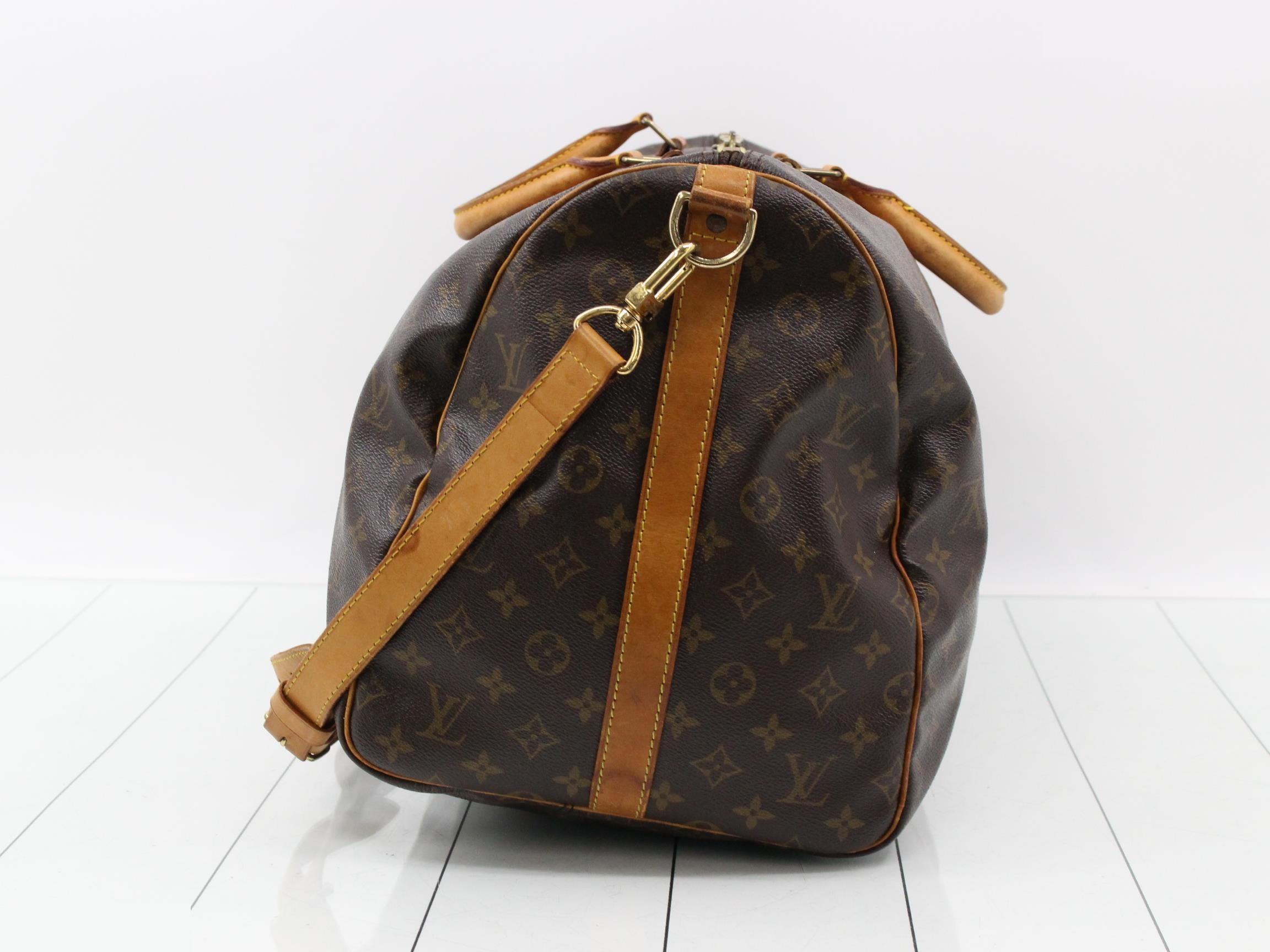 Keepall Bandoulière 55 with shoulder strap — view 3