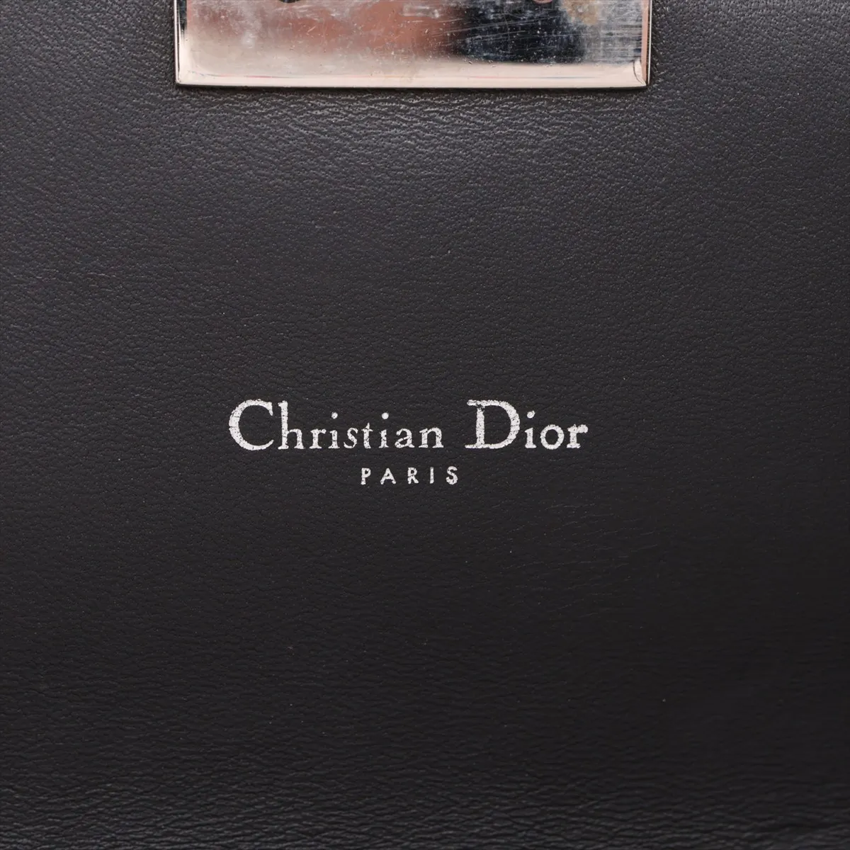 Calf Hair x Leather Chain Shoulder Bag Brown x White — view 8