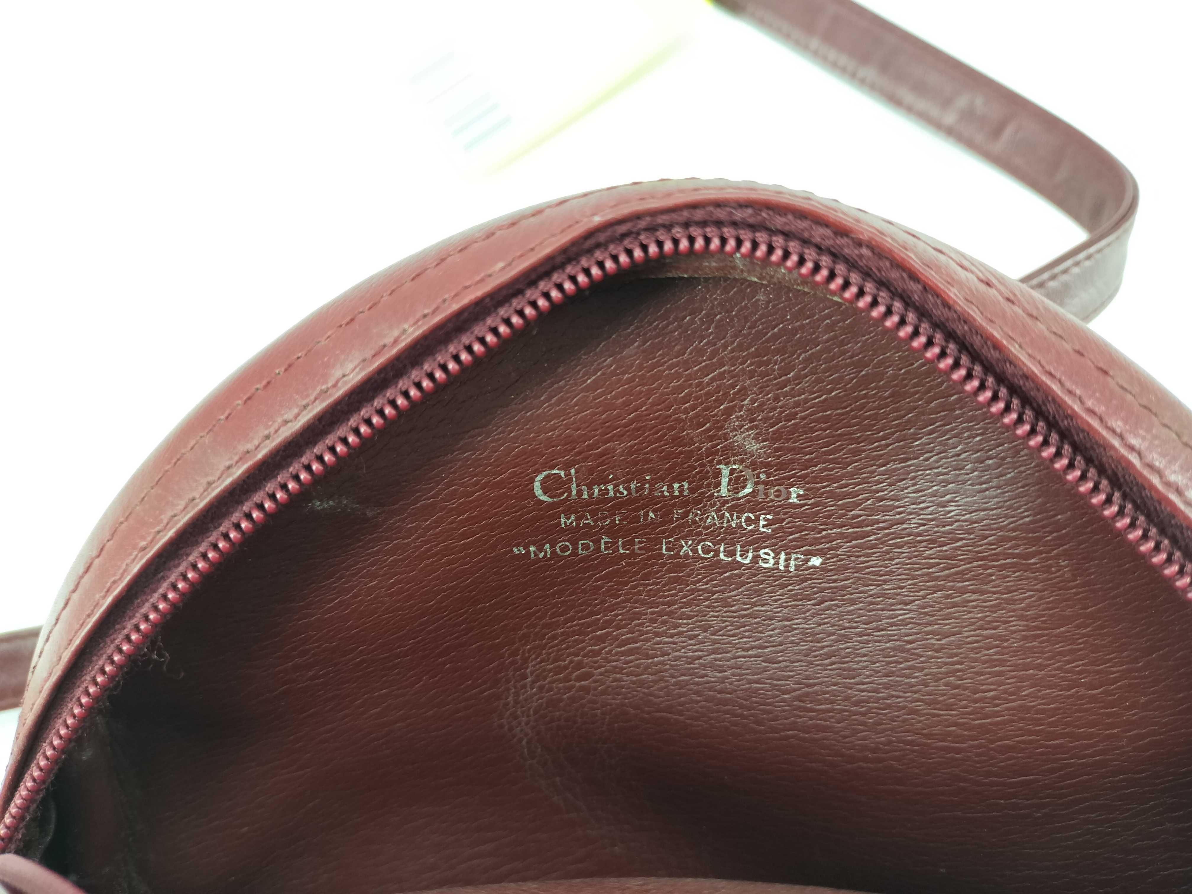 Old Dior Leather Shoulder Bag — view 13