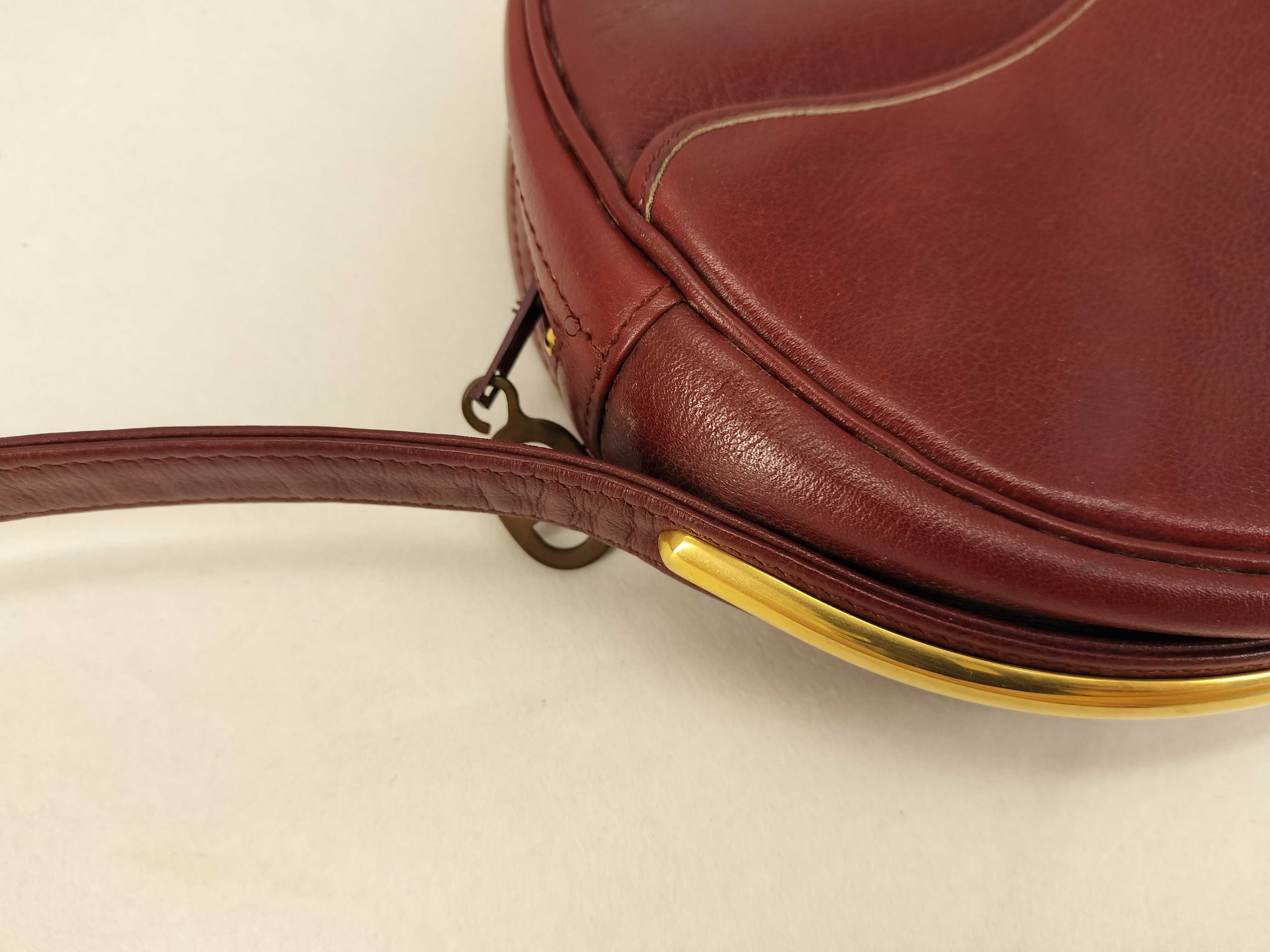Old Dior Leather Shoulder Bag — view 5
