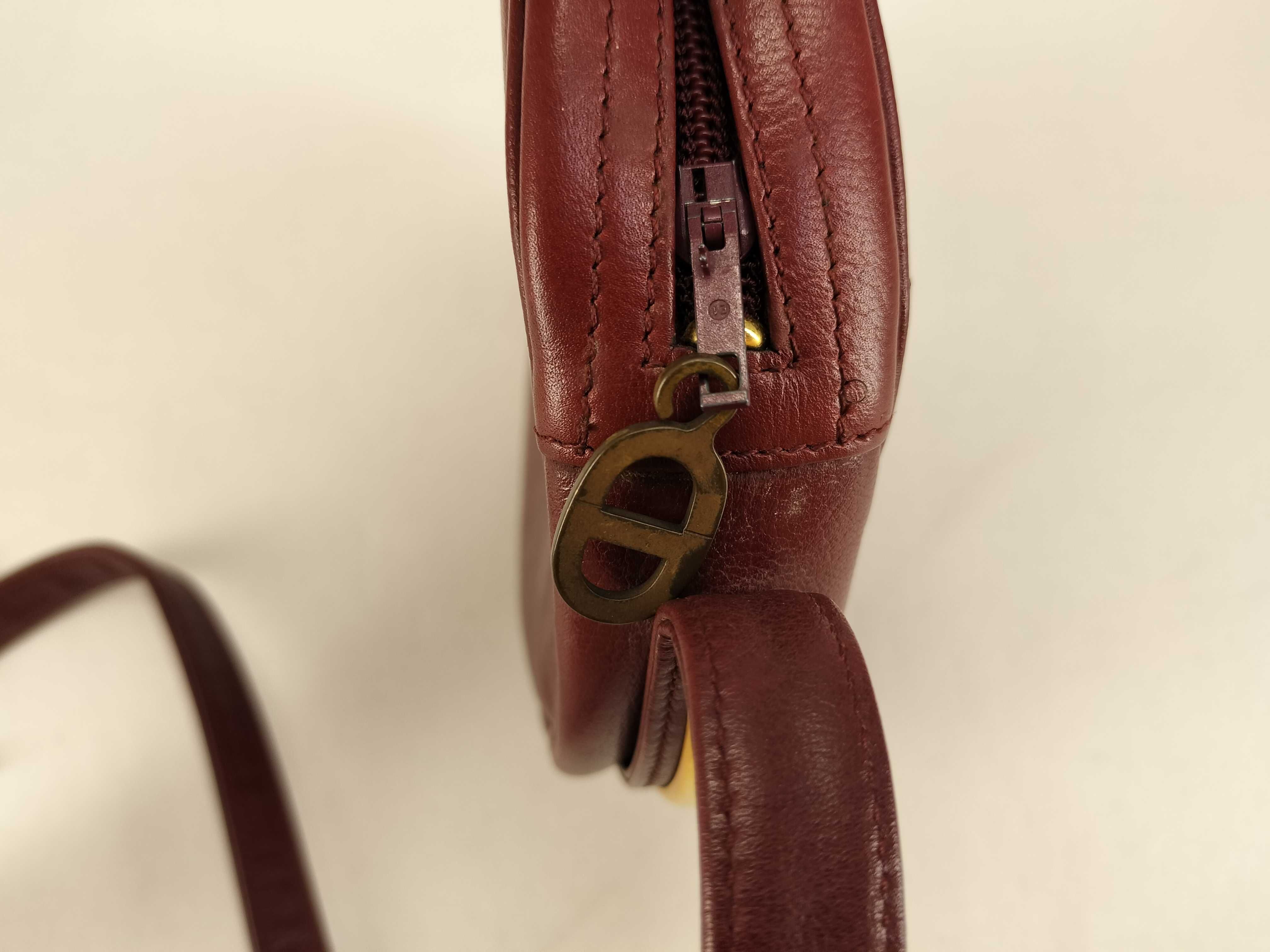 Old Dior Leather Shoulder Bag — view 10