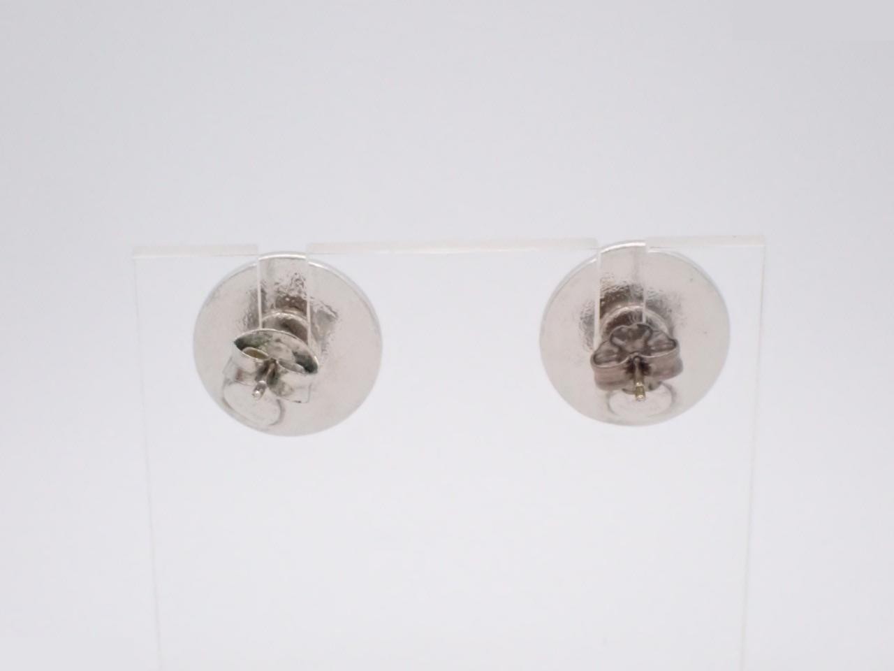 logo earrings 98P — view 2