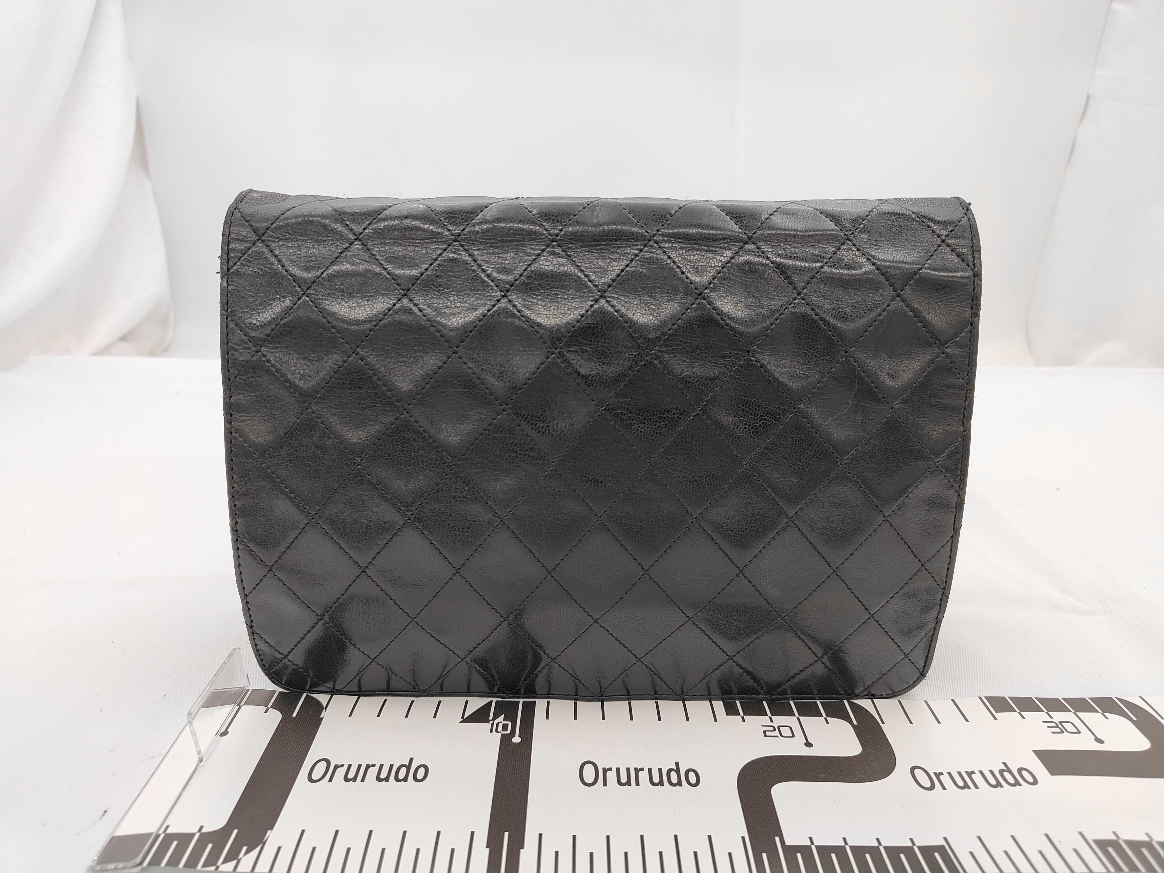 Lambskin Push-Lock Matelassé Shoulder Bag — view 2