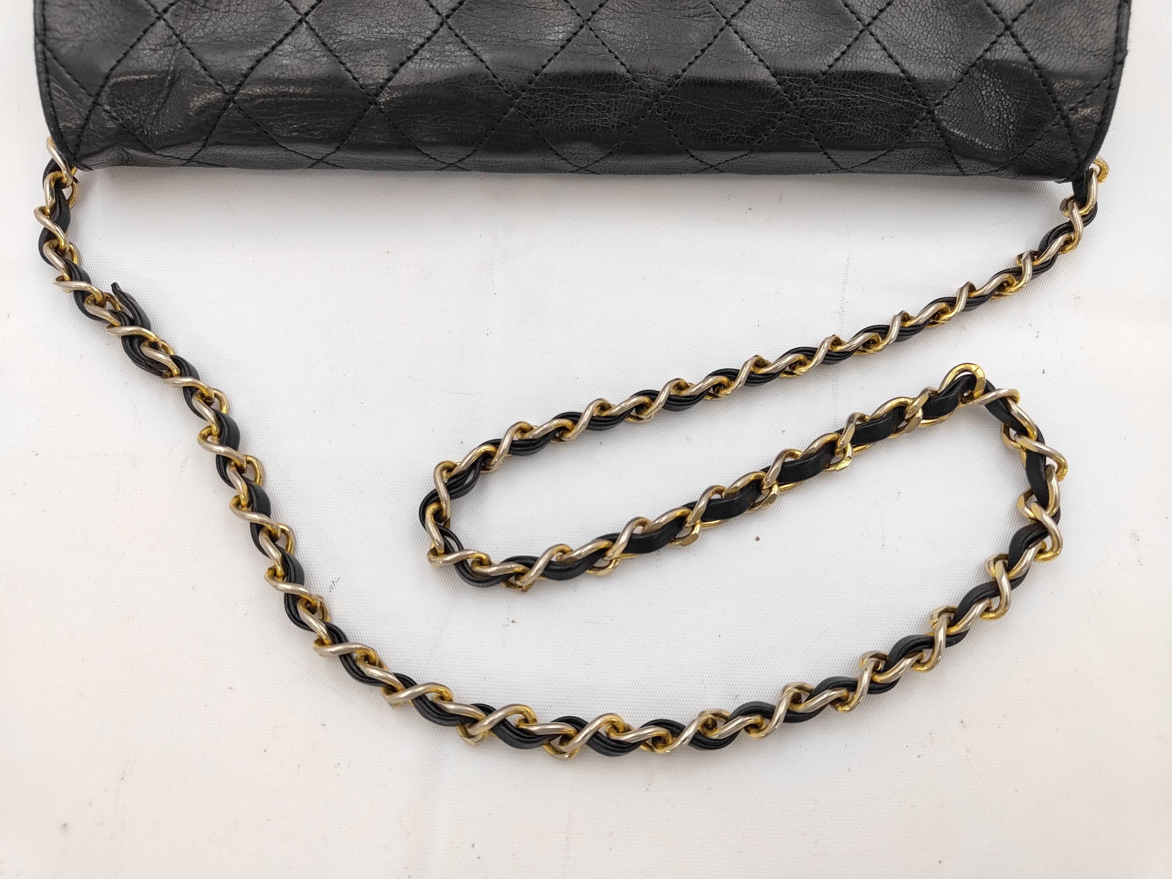 Lambskin Push-Lock Matelassé Shoulder Bag — view 3