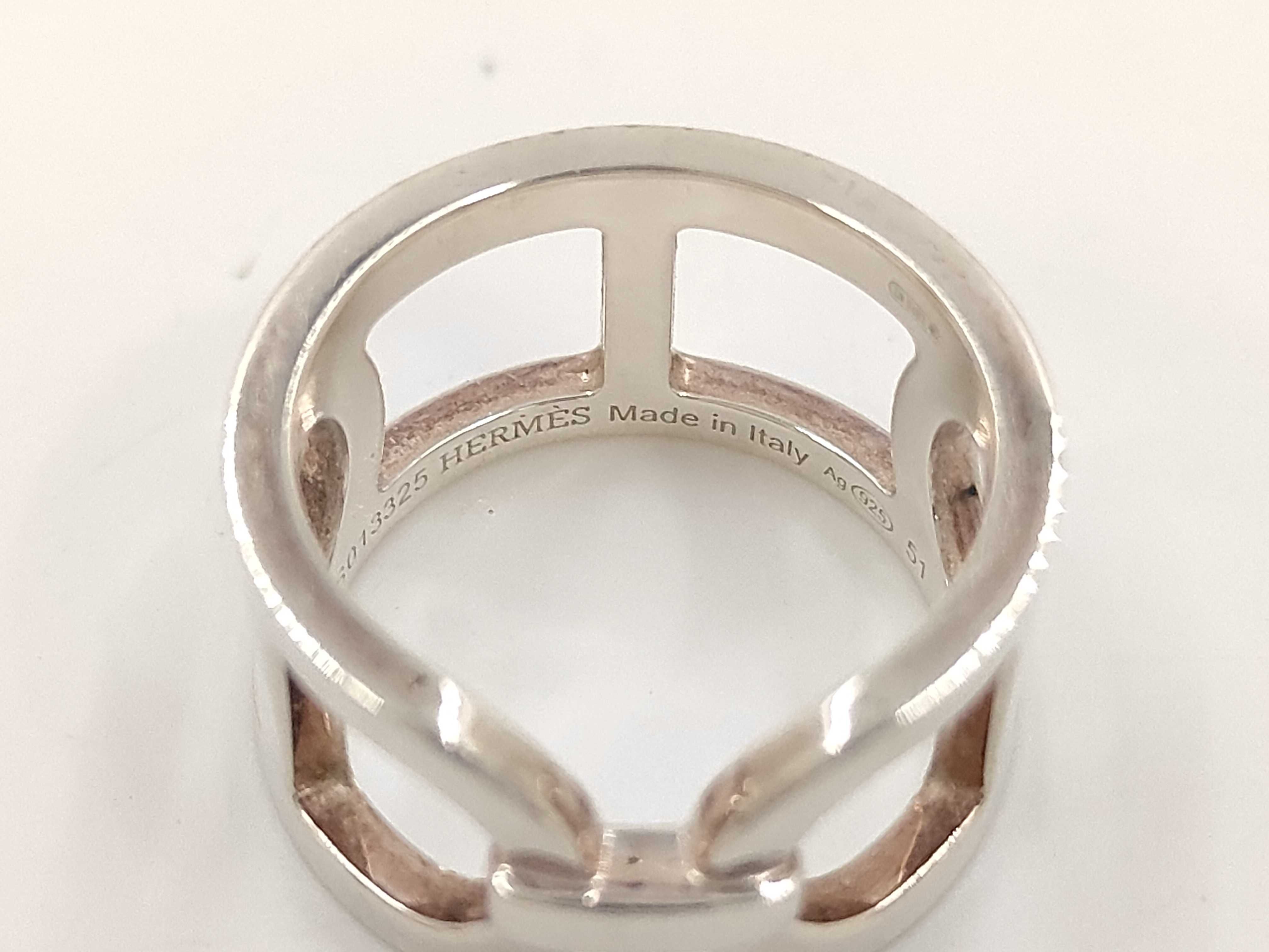 Ever Chaine d'Ancre Ring SV925 Ring with box — view 5