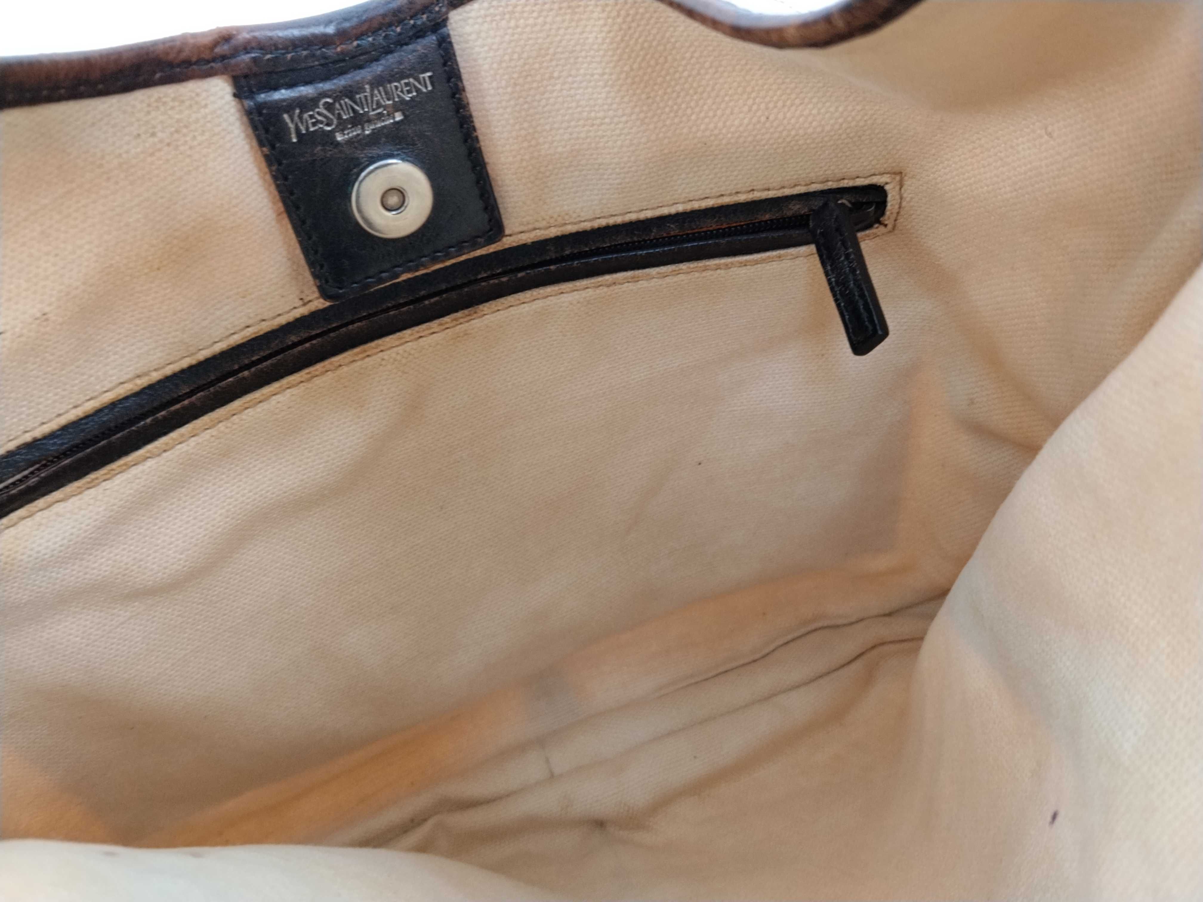 Mombasa Canvas Handbag, White — view 11