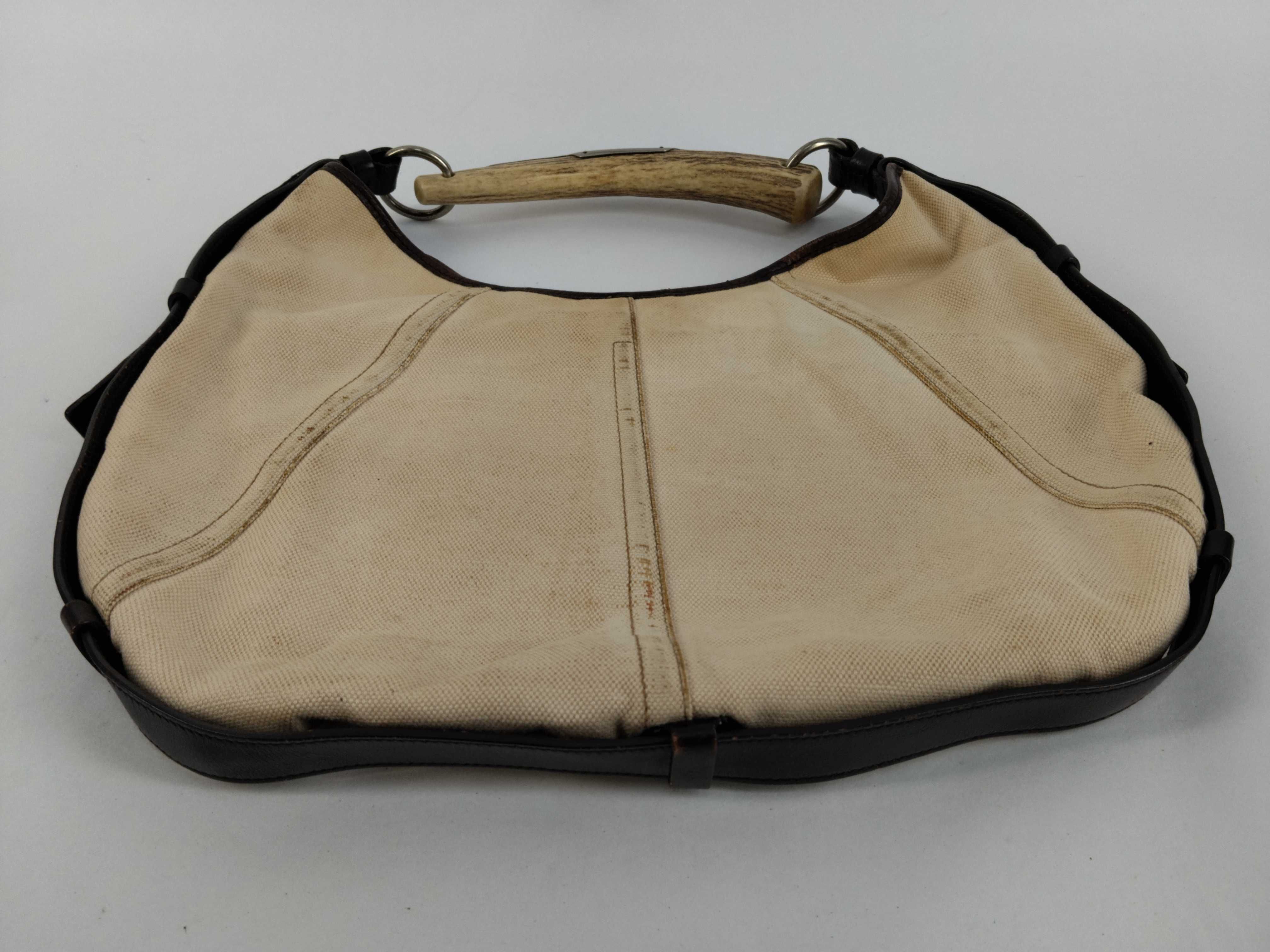 Mombasa Canvas Handbag, White — view 7