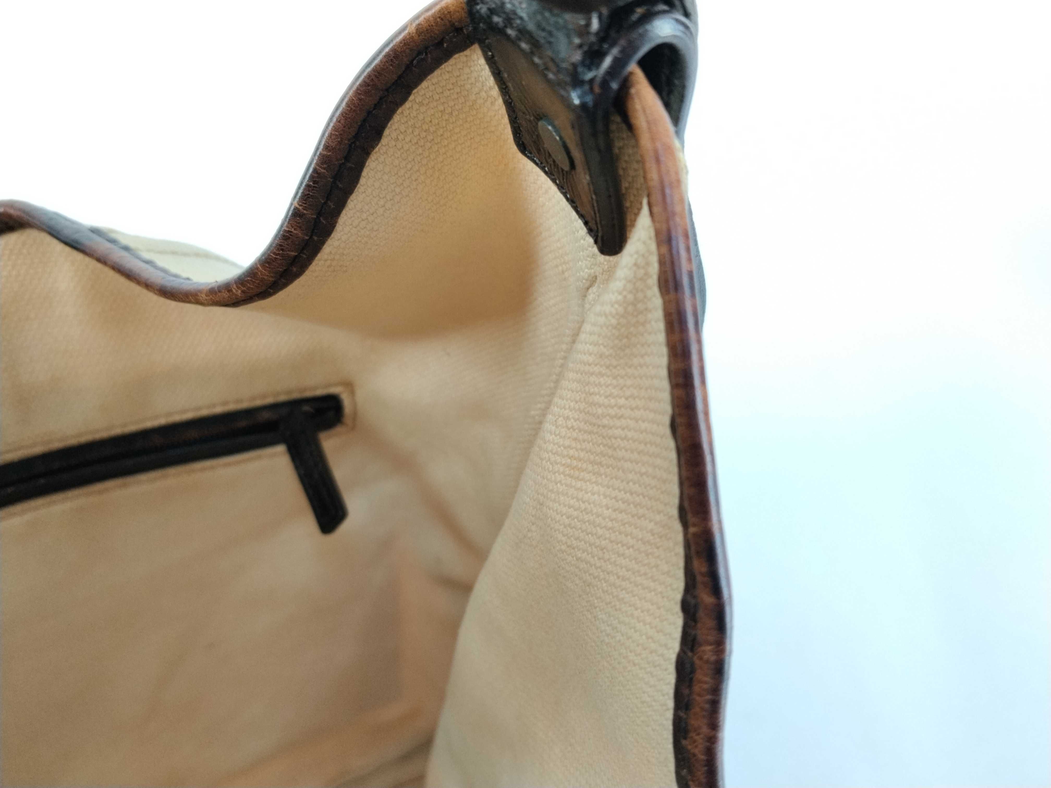Mombasa Canvas Handbag, White — view 9