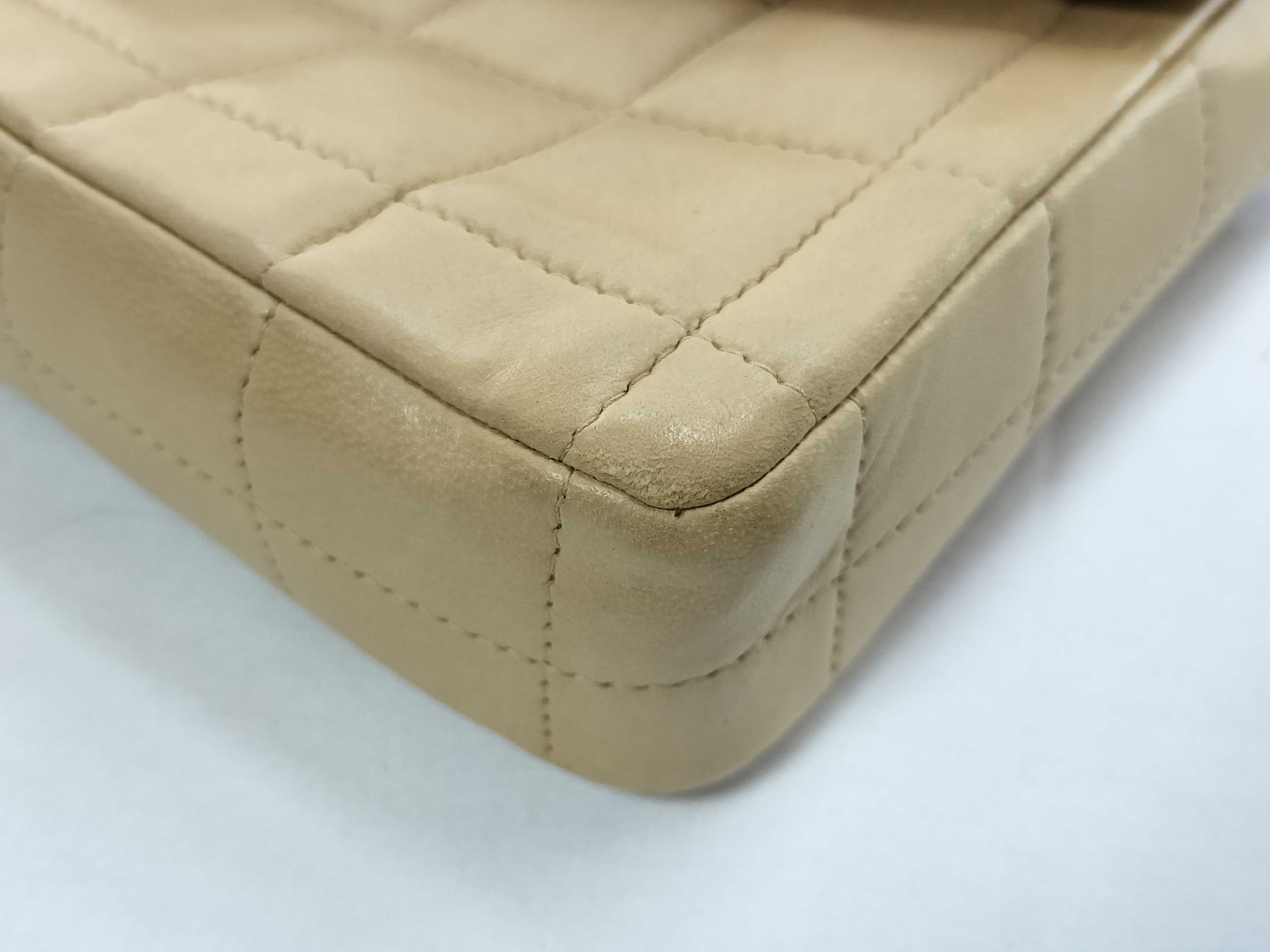 chocolate bar chain bag beige shoulder bag — view 5