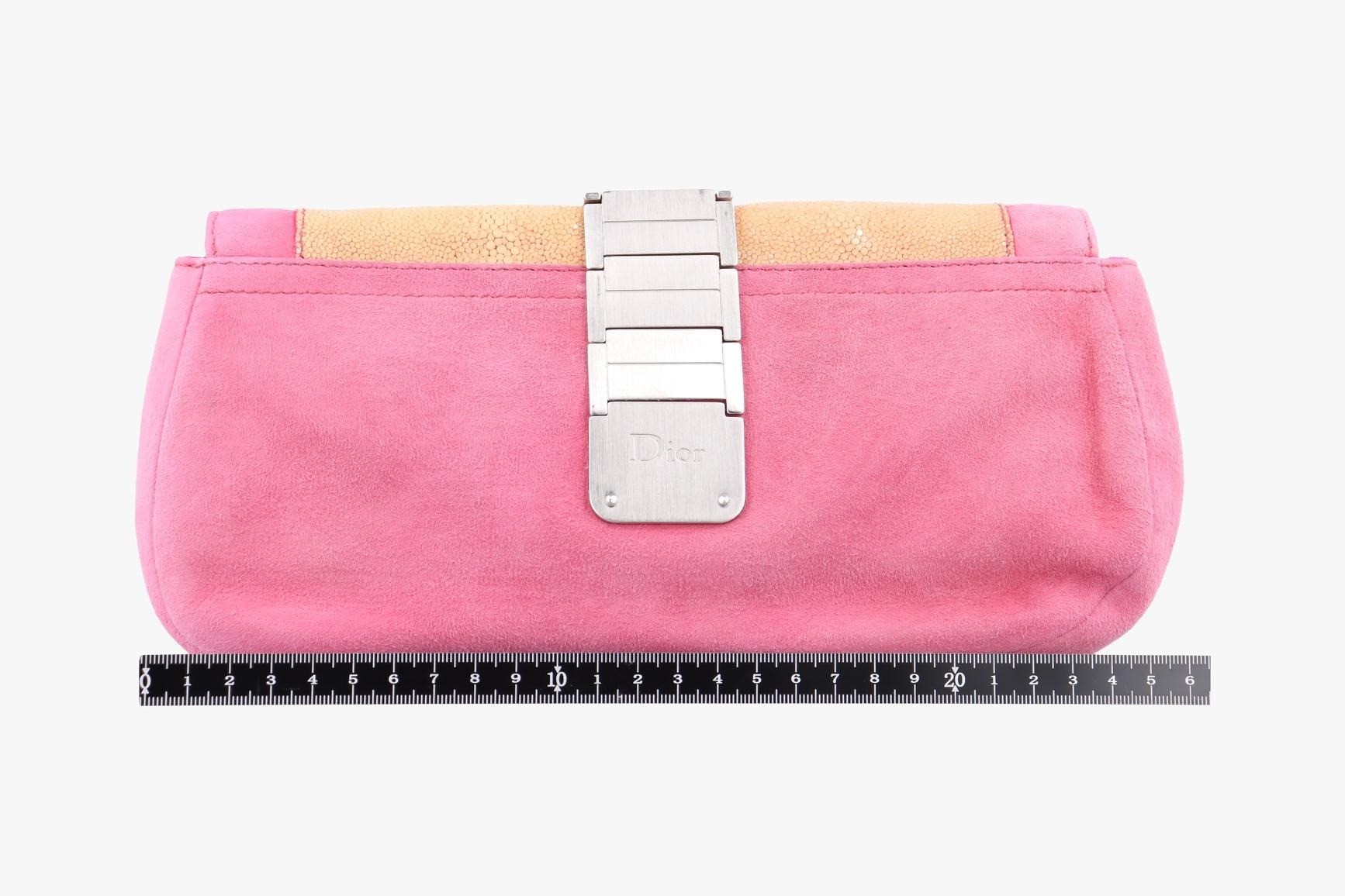 Double saddle suede x stingray pink — view 2