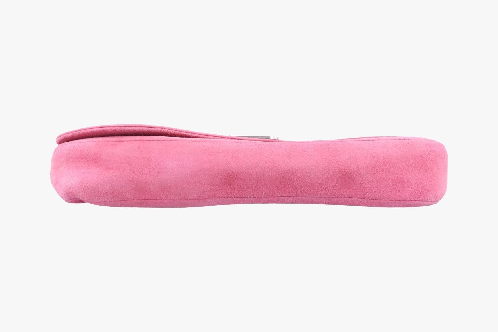 Double saddle suede x stingray pink — view 3