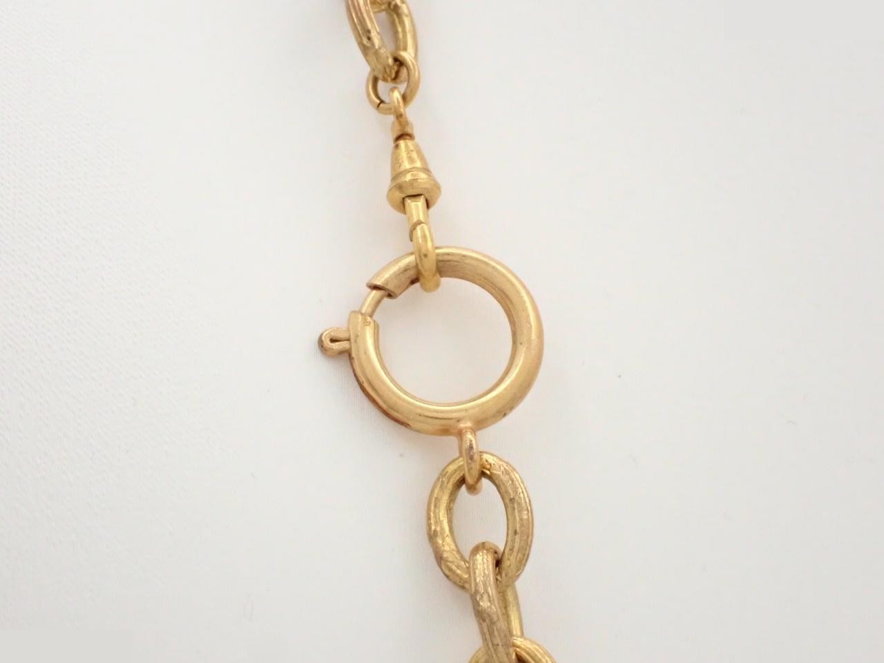 Necklace, clover, Coco Mark, gold — view 2