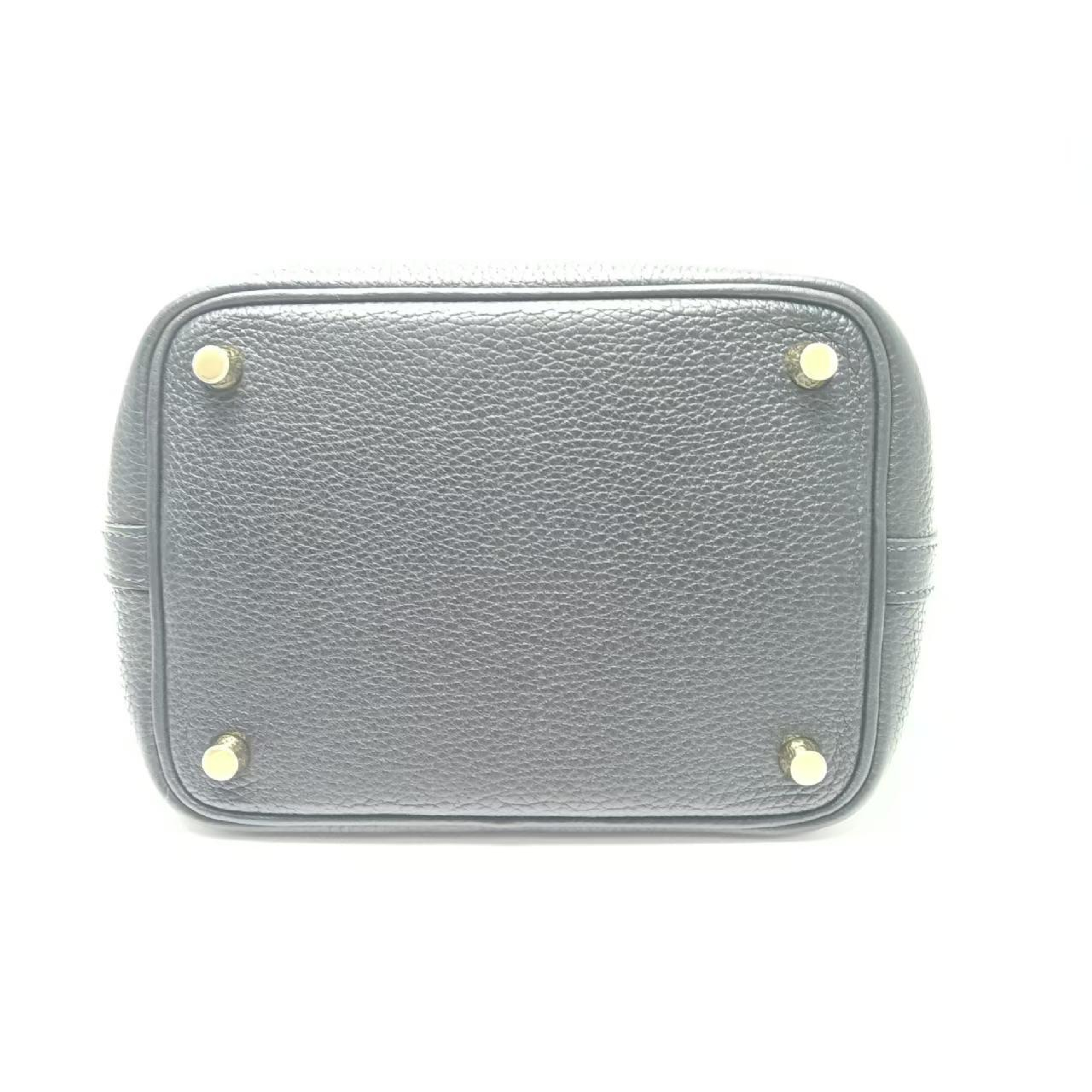 Picotan Cowhide Handbag Y-engraved Handbag — view 7