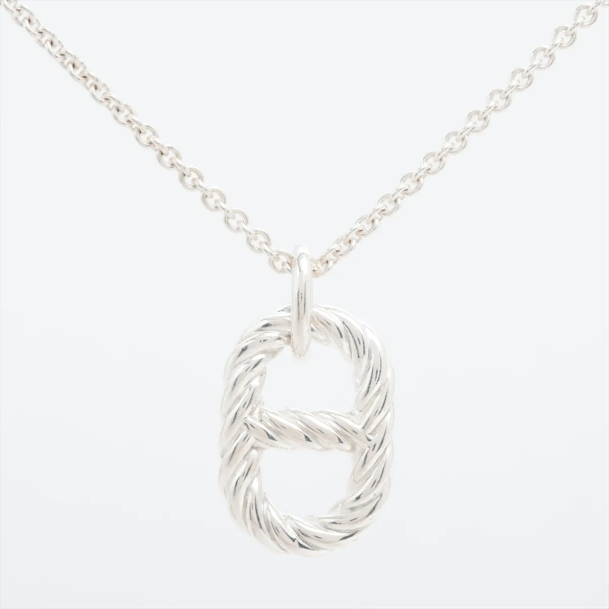 Chaine Dunkle Area II Twist Necklace ST 925 32.3g Silver — view 2