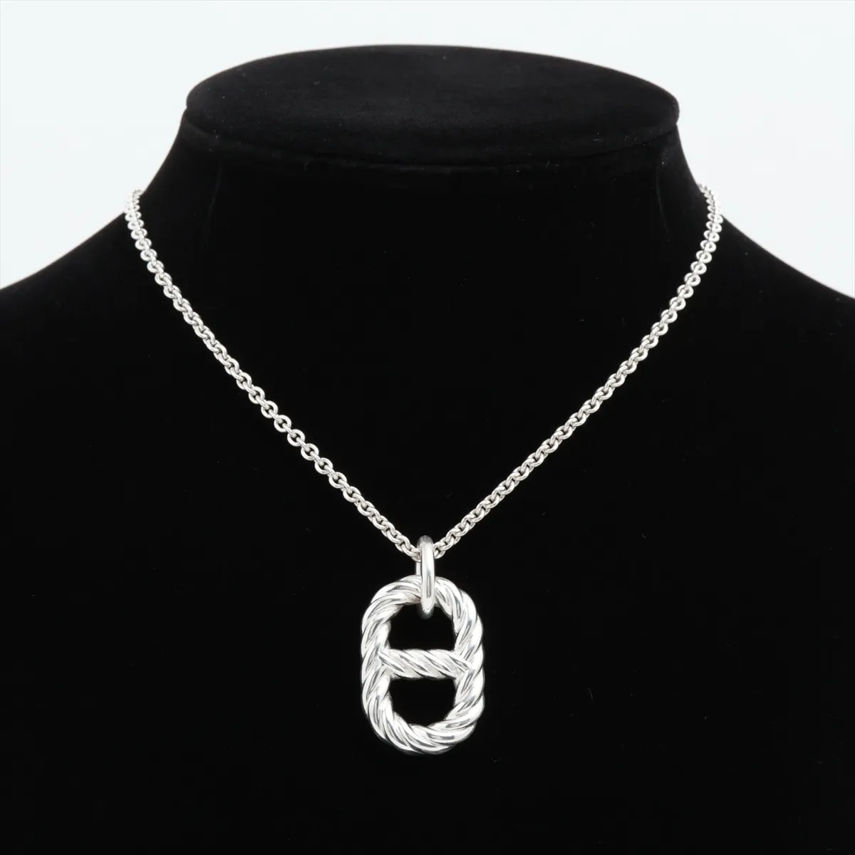 Chaine Dunkle Area II Twist Necklace ST 925 32.3g Silver — view 5
