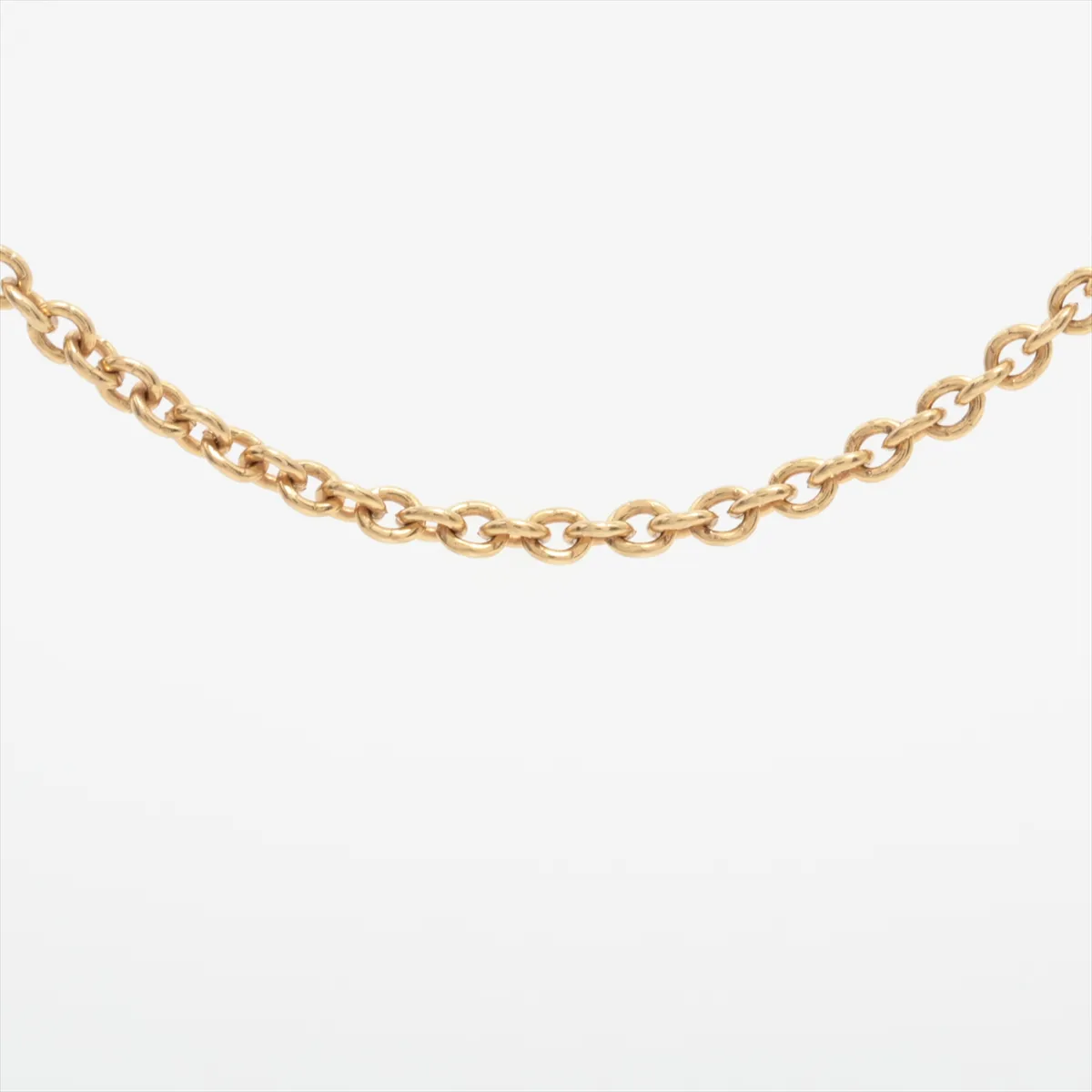 necklace chain 750 (YG) 4.9g Pull ring — view 2
