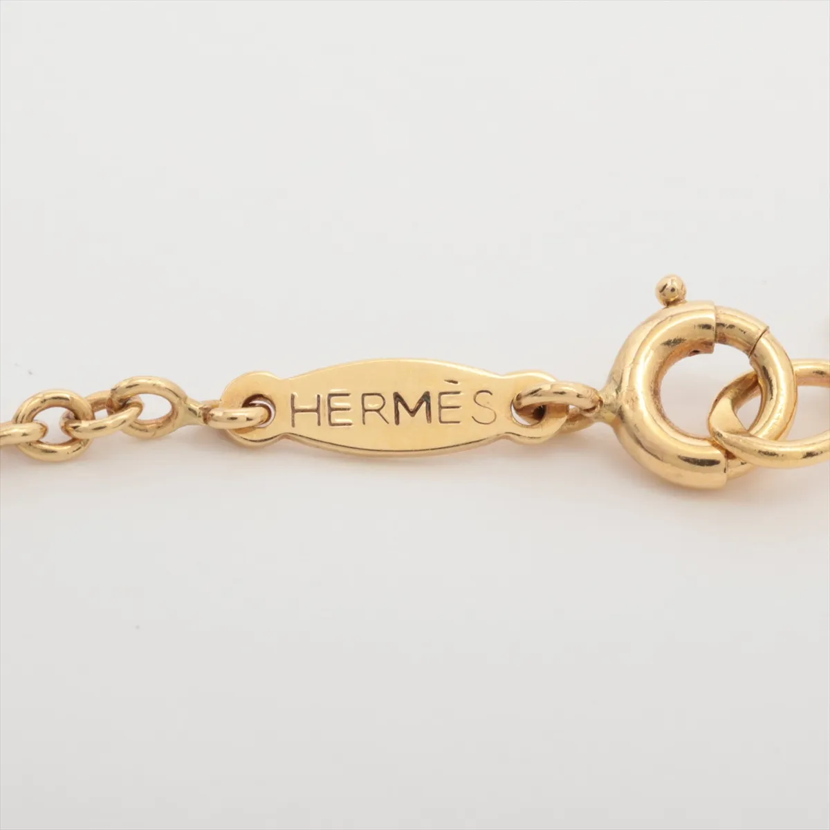 necklace chain 750 (YG) 4.9g Pull ring — view 4