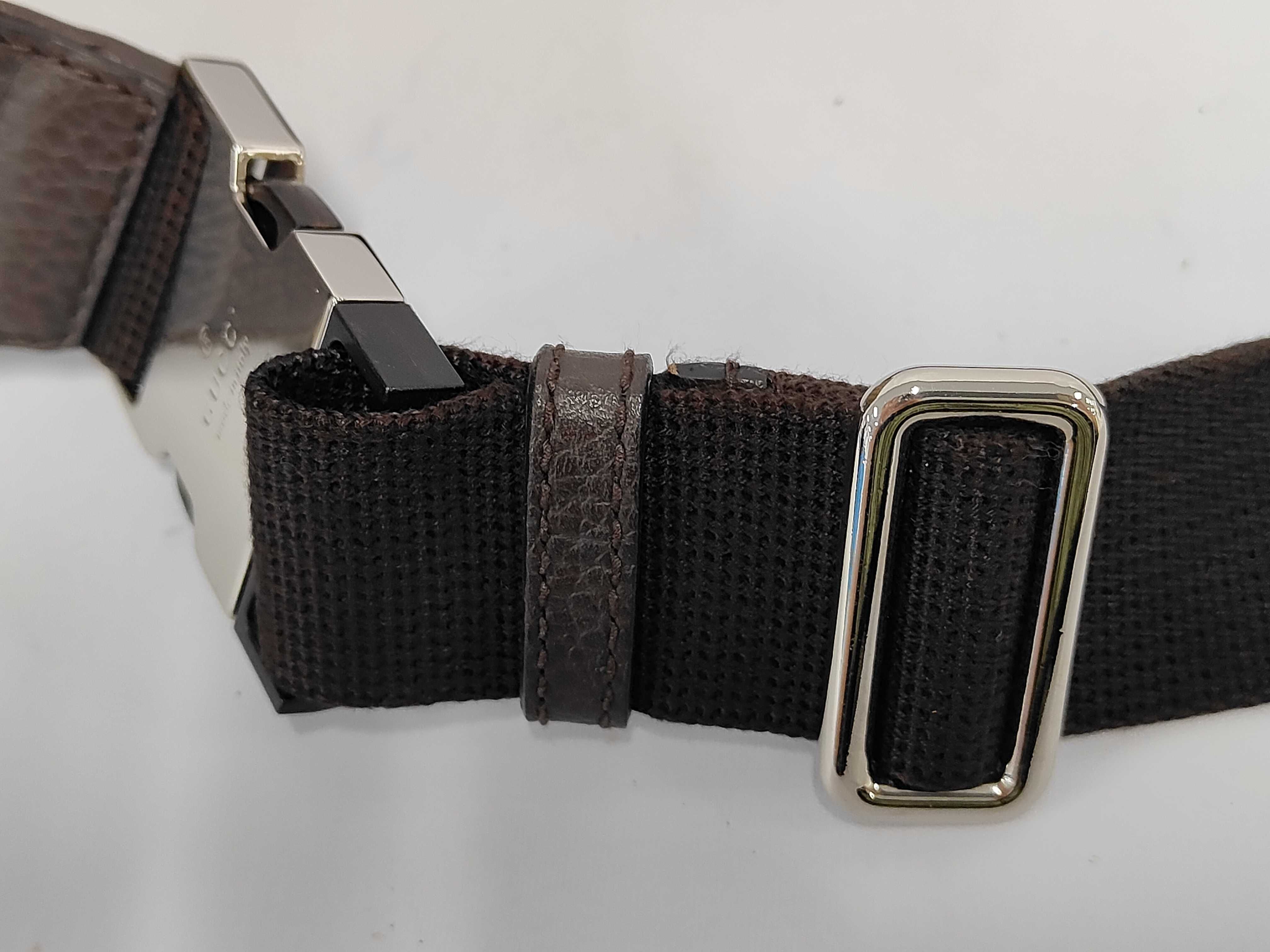 GG Canvas Waist Bag, Brown — view 6